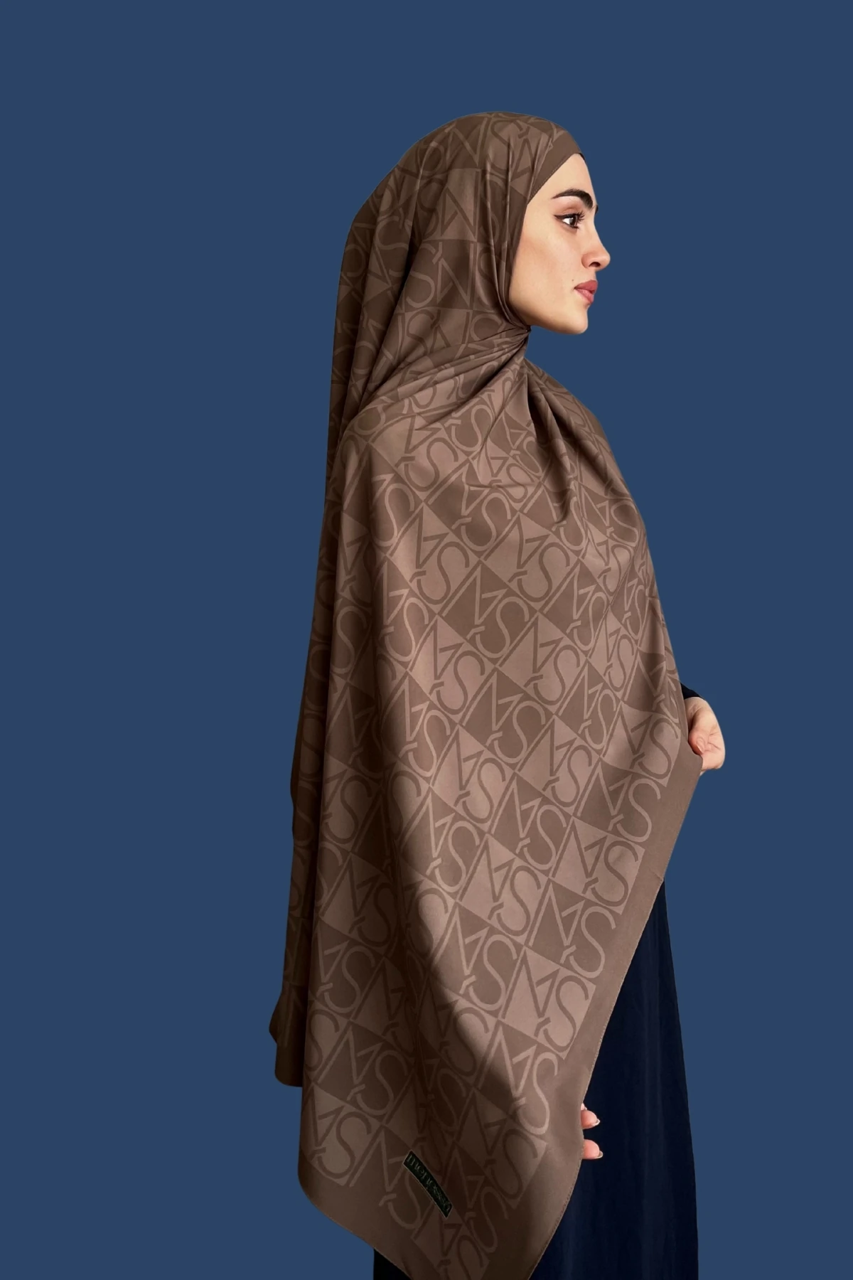 Mns Essential Tokyo Pamuk İpek Şal Kahverengi