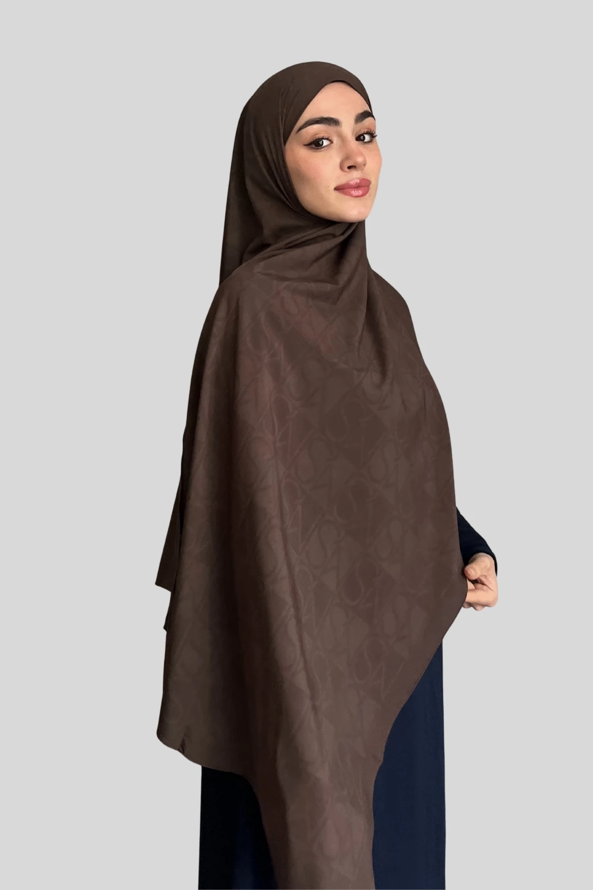 Mns Essential Tokyo Pamuk İpek Şal Acı Kahve