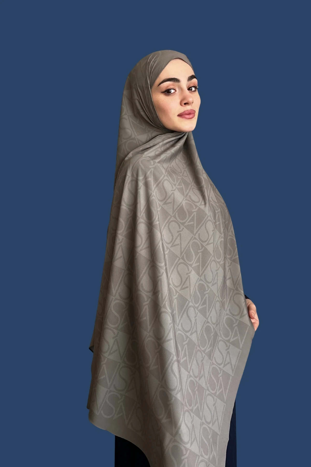 Mns Essential Tokyo Pamuk İpek Şal Duman