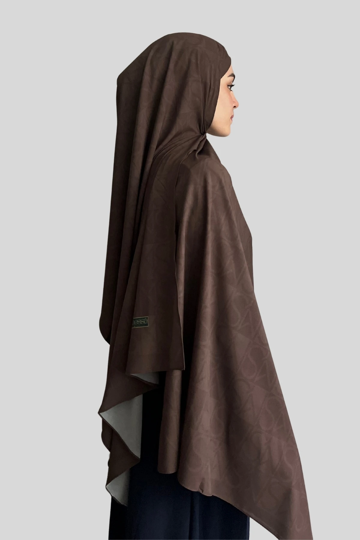 Mns Essential Tokyo Pamuk İpek Şal Acı Kahve