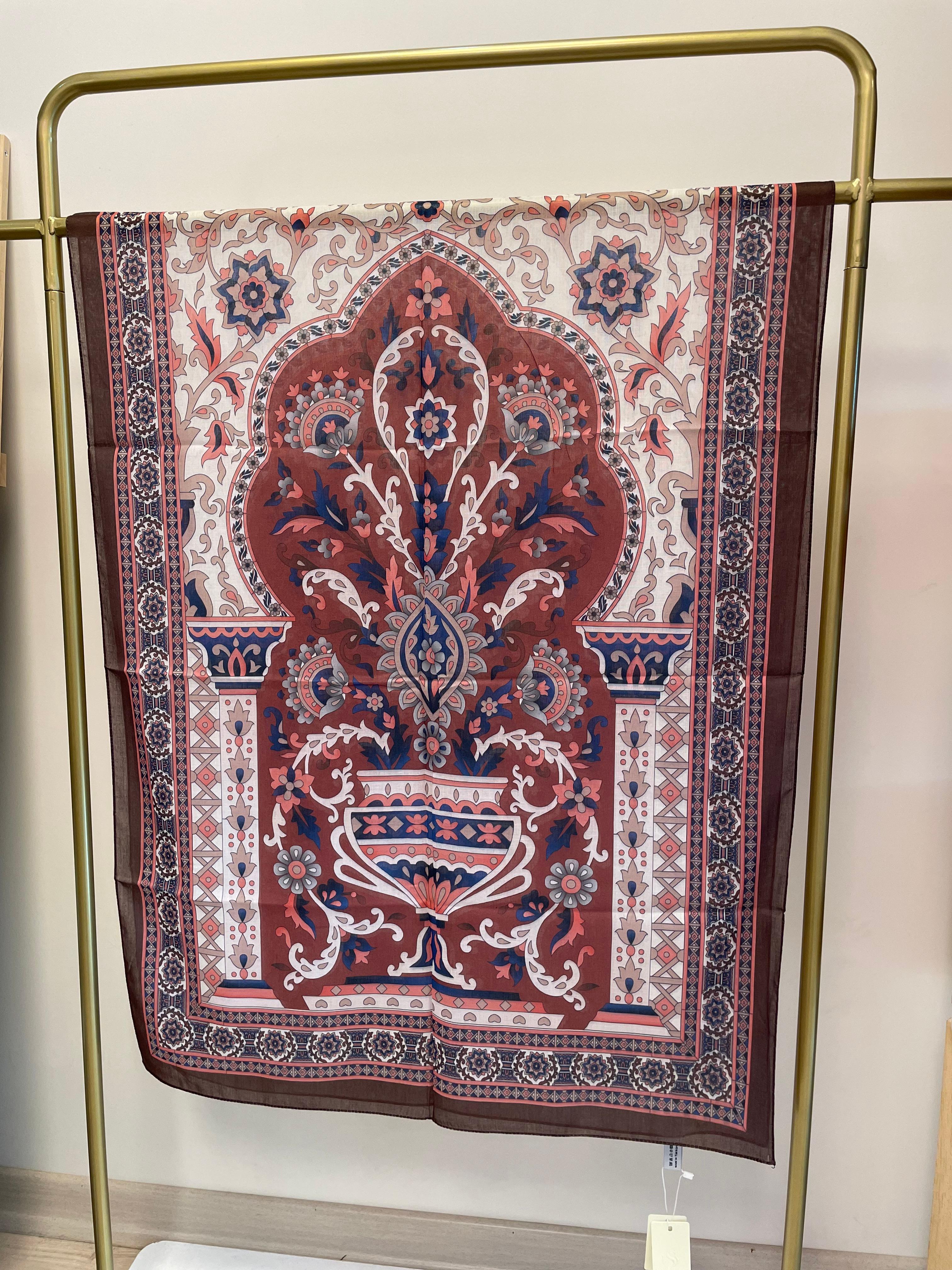 Pamuk Soft Marrakech Desen Şal