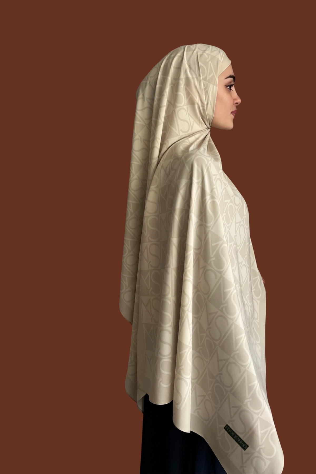 Mns Essential Tokyo Pamuk İpek Şal Ekru