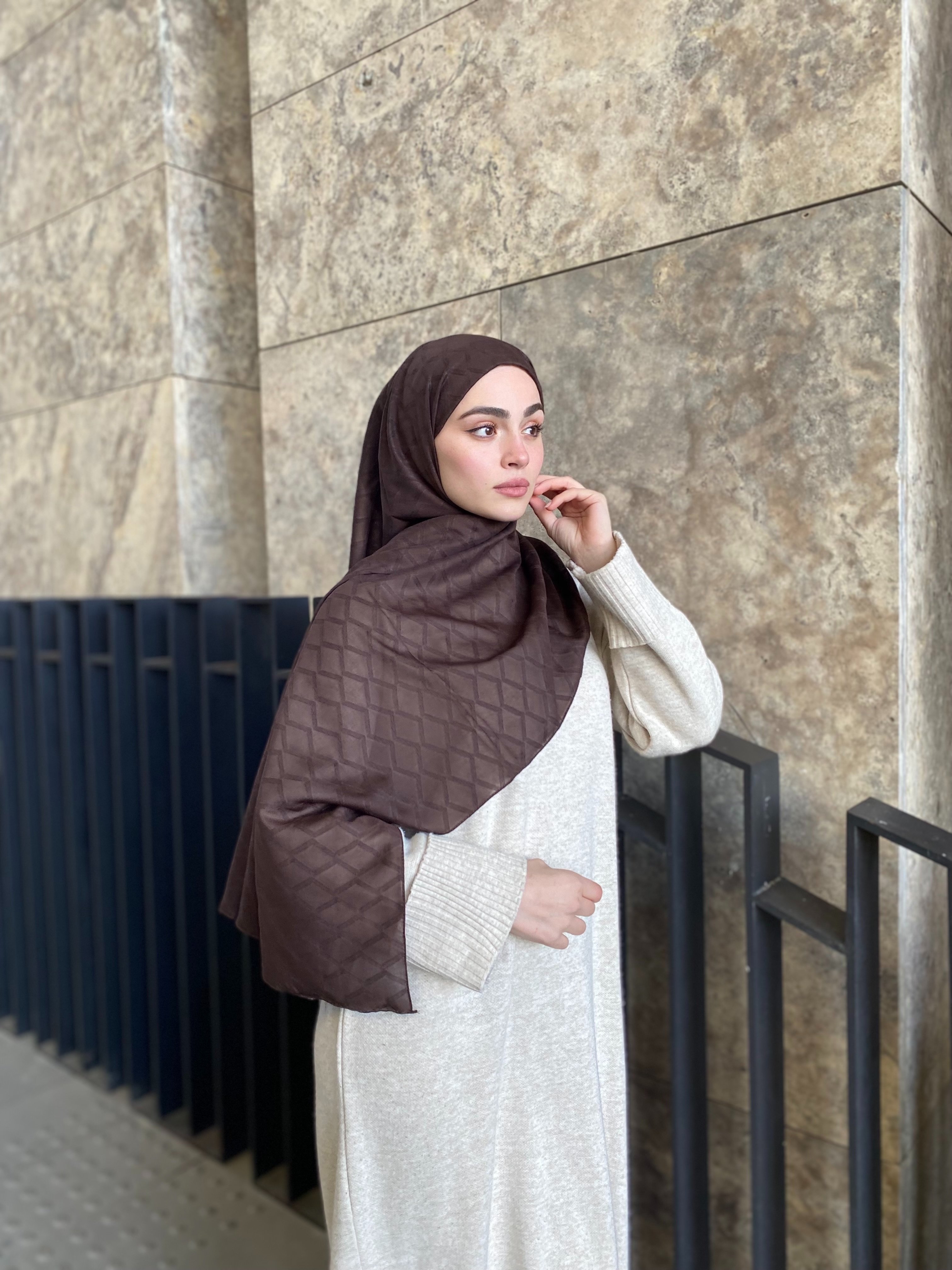 Bambu Jakar Şal Karayel Acı Kahve
