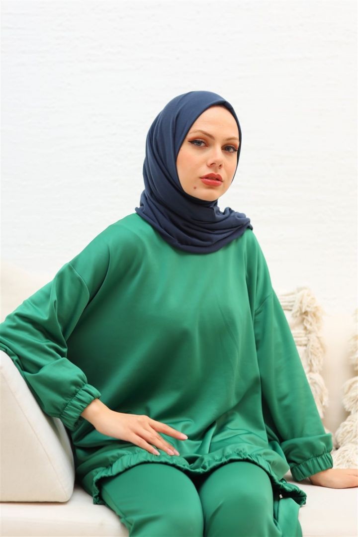 Premium Penye Şal Lacivert