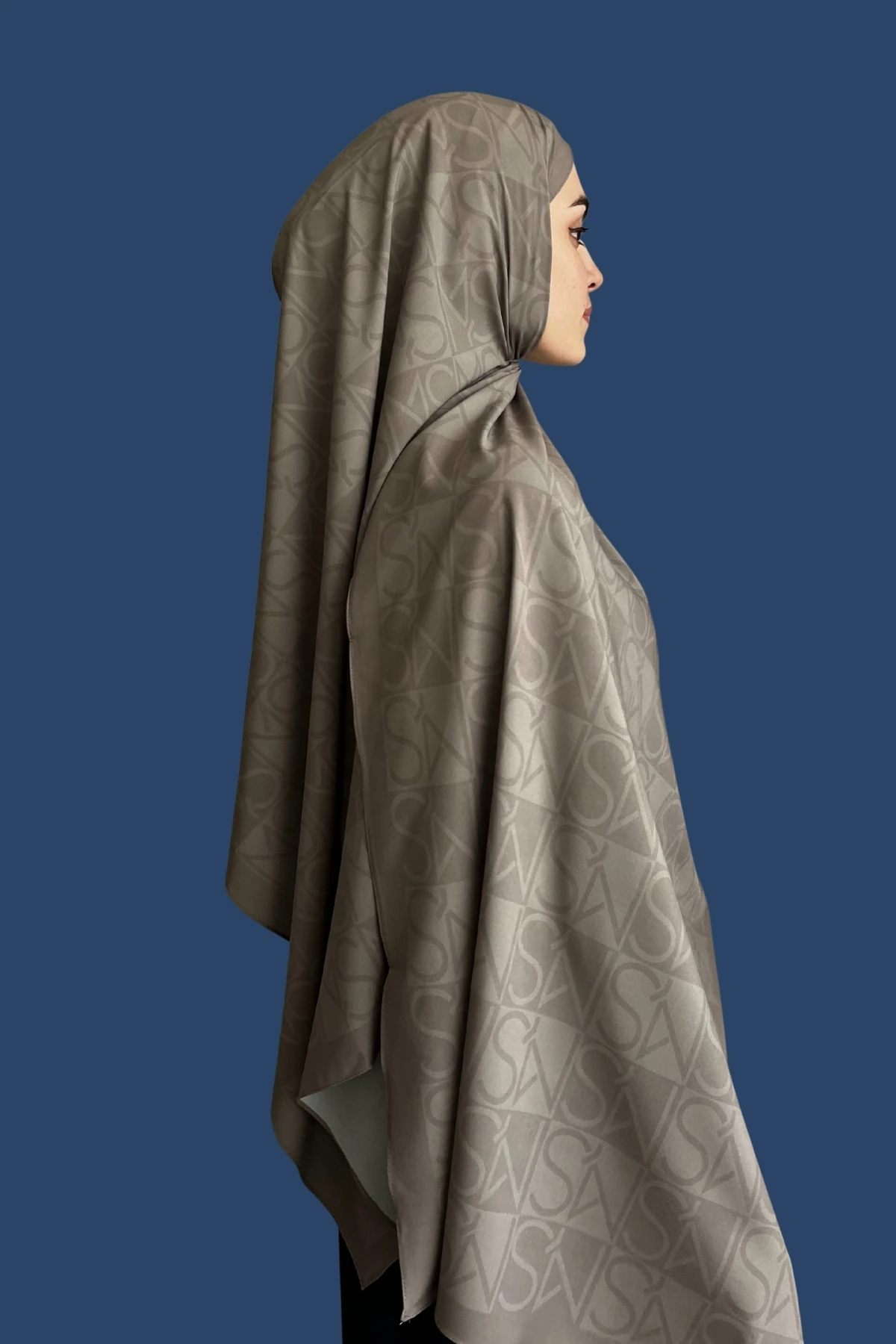 Mns Essential Tokyo Pamuk İpek Şal Duman