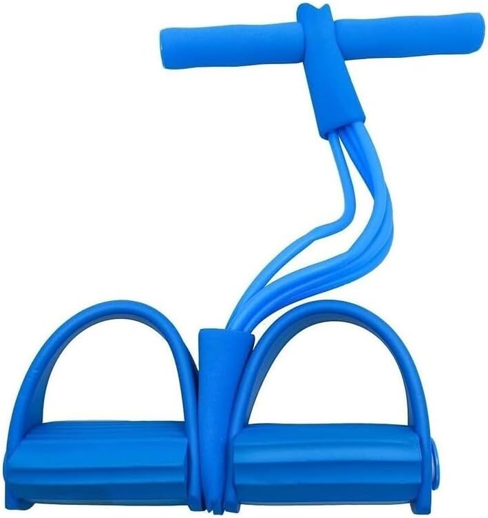 Pedal Çekme Egzersiz Lastiği – Karın, Kol ve Bacak Çalıştırıcı Ev Fitness Aleti