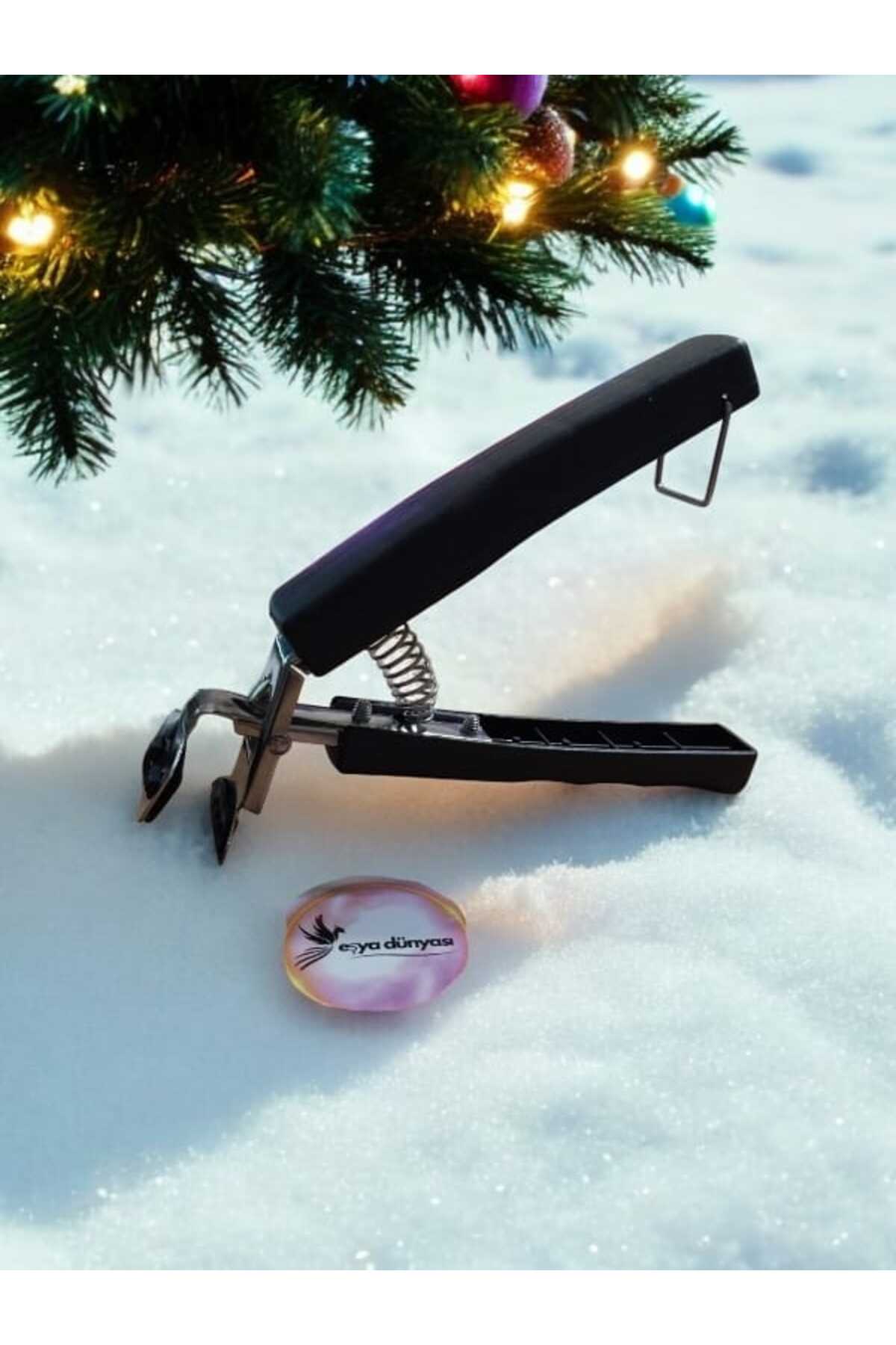 Siyah  Renk Tabak Tepsi Kelepçesi Yanma Önleyici