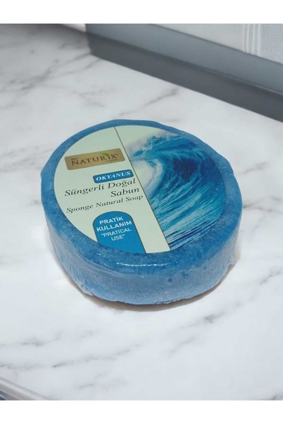 Okyanus Süngerli Doğal Sabun Sponge Natural Soap