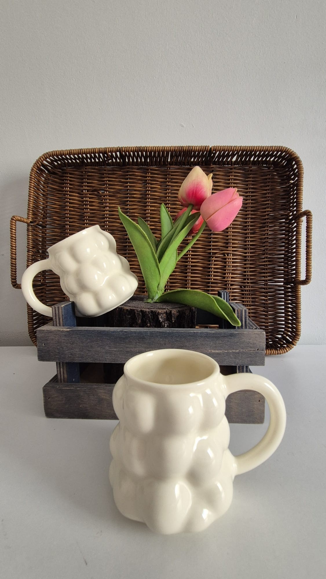   2'li Mug  Porselen ÜzümBardak  260 ml