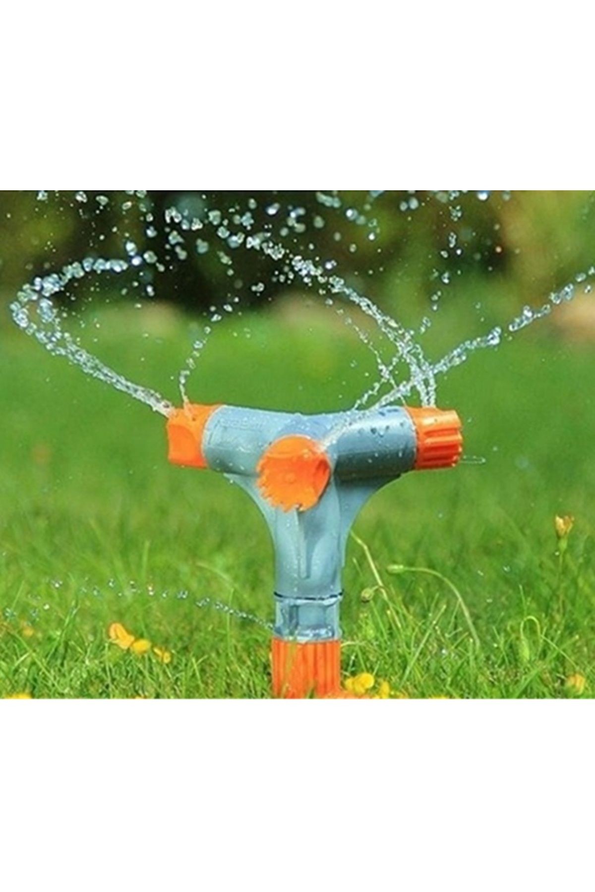 3lü Bahçe Sulama Fıskiyesi Üç Kollu Çim Sulama Fıskiyesi Sprink