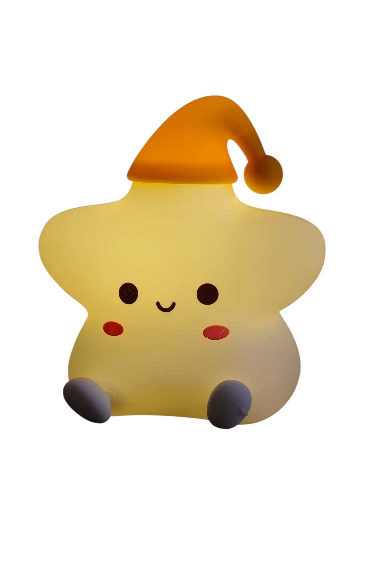 Yıldız Şekilli 5 Mod ile Çalışan LED Gece Lambası Usb Şarj Edilebilir