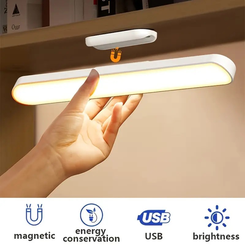 USB Şarj Edilebilir  Dokunmatik Yeni Nesil  Dolap, Tezgah, Dolap, Ekran Kutusu, Merdivenler, Koridor vb Alanlar için Led  Lamba