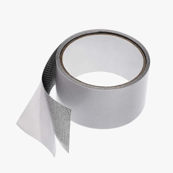 Güçlü Yapışkanlı Pencere Tamir Bandı, Böcek Önleyici Yama Bandı 2 mt x 5 cm