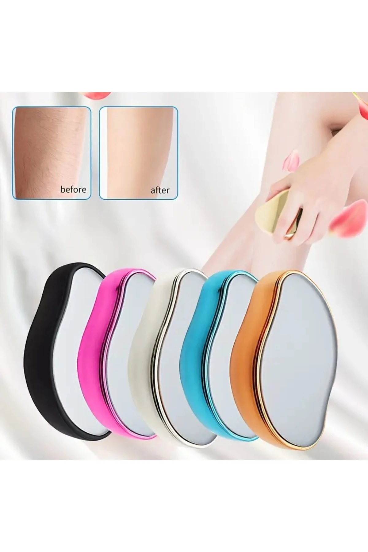 Epilasyon Taşı Kadınlar ve Erkekler Için Tüy Dökücü Epilatör