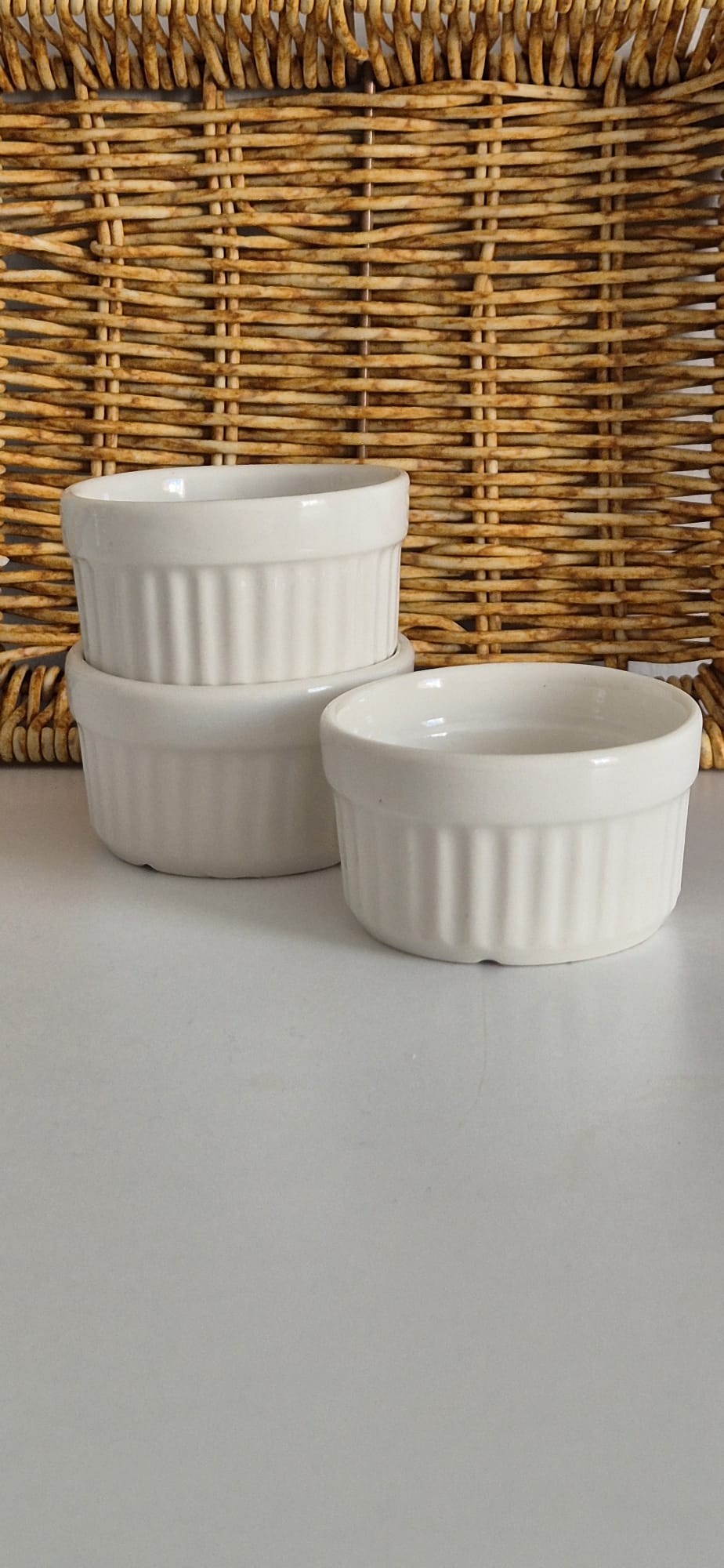  3 Parça Porselen Mini Sosluk  (4x7cm)
