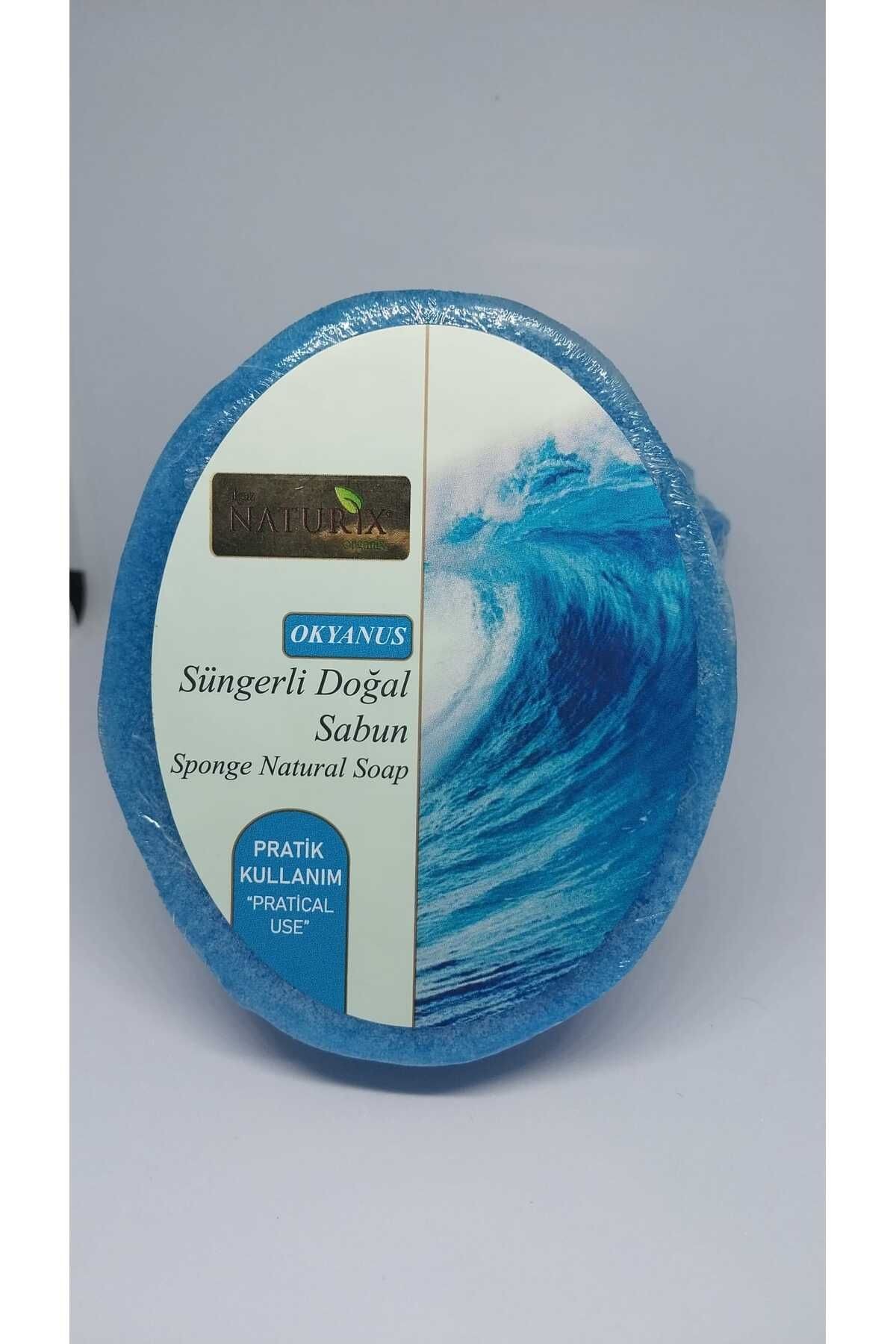 Okyanus Süngerli Doğal Sabun Sponge Natural Soap