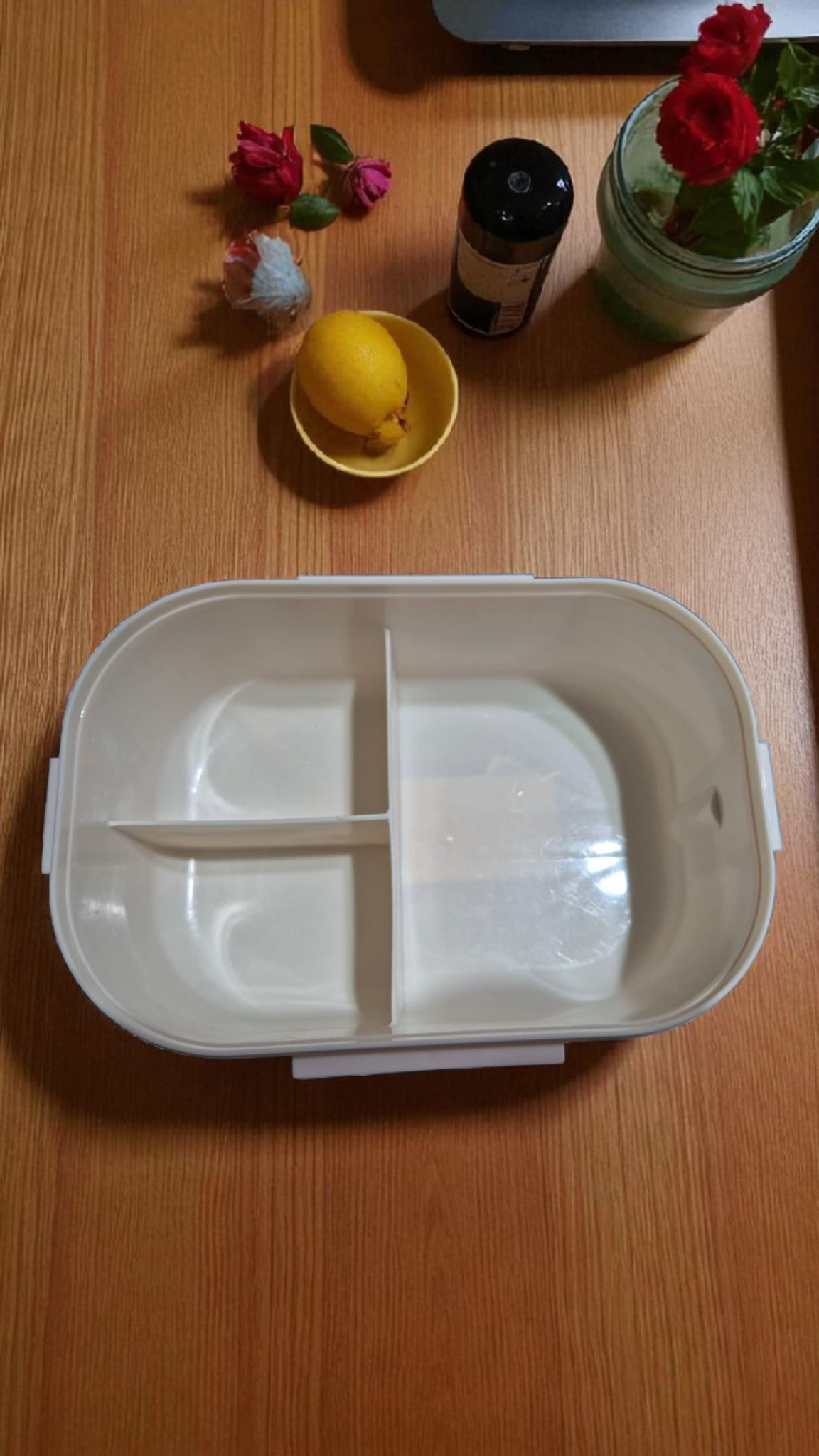2 Katlı Taşınabilir Yemek Kabı Lunch Box Diyet Beslenme Kutusu Saklama Kabı