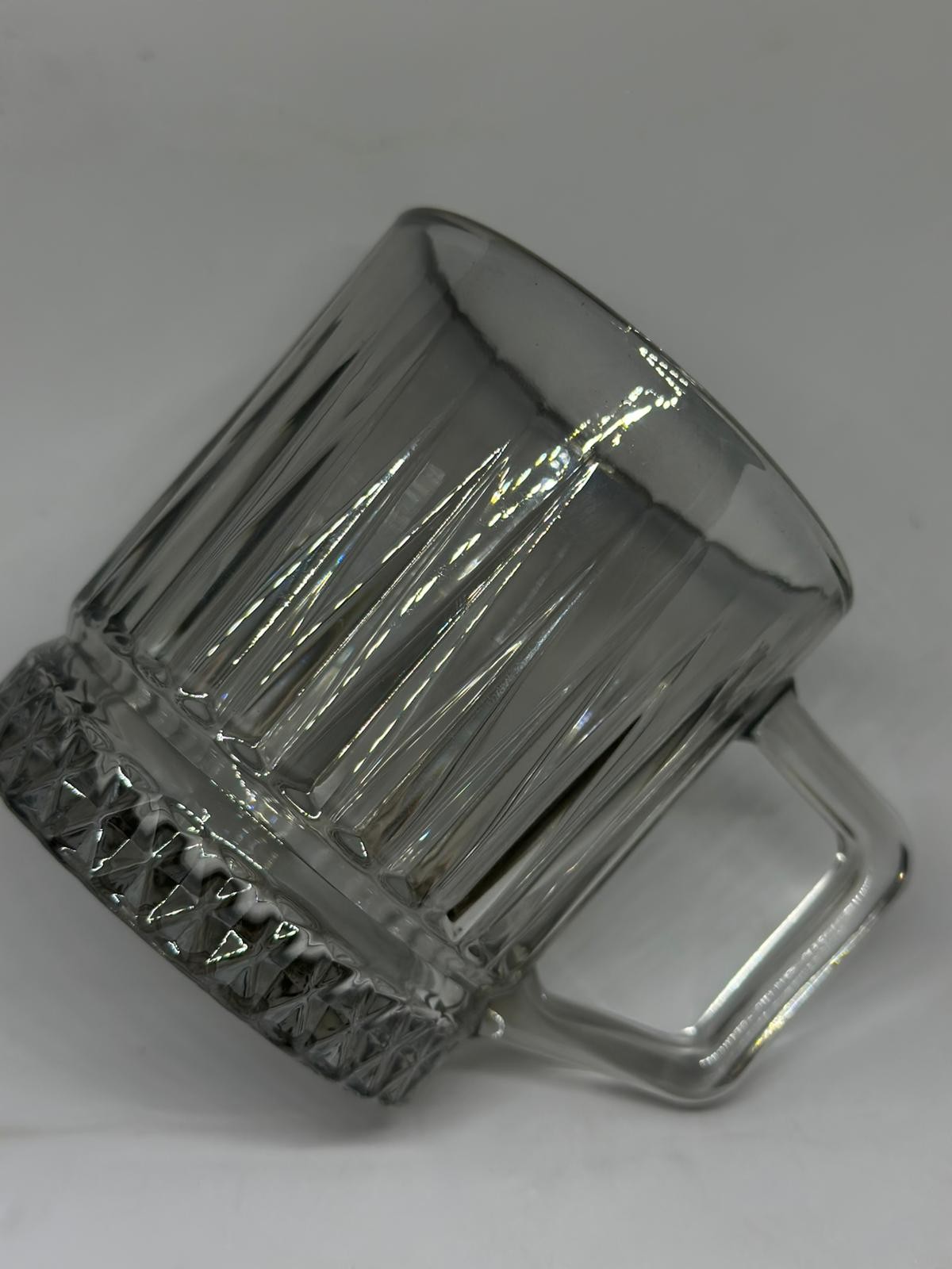 Ringo Line Luster Cam Kupa Seti Iskandinav Tarzı  Büyük Cam Mug Bardak  360ml/ Kendi Setini Oluştur