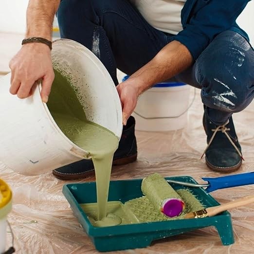 Boya Badana Eşya Koruma Yapışkanlı  Hışır Örtüs  280cm x 15 mt  
