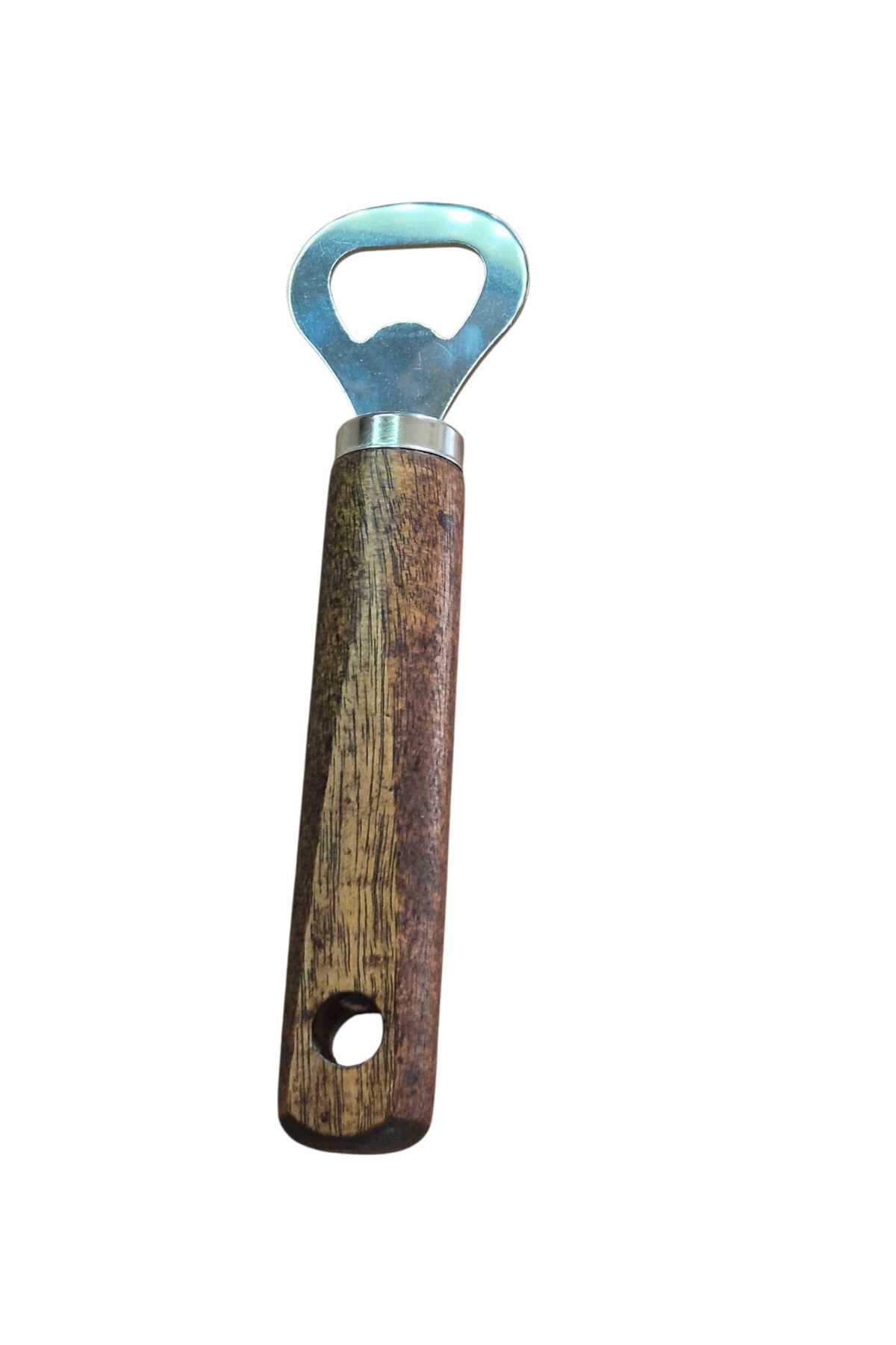 (Akasya) Ahşap Saplı Metal Çırpıcı- Açacak -Rende ve Sebze Meyve Soyacağı 4'lü Set