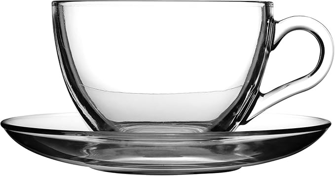 Paşabahçe Basic Cam Çay/Kahve / Espresso Fincanı 12 Parça 85cc