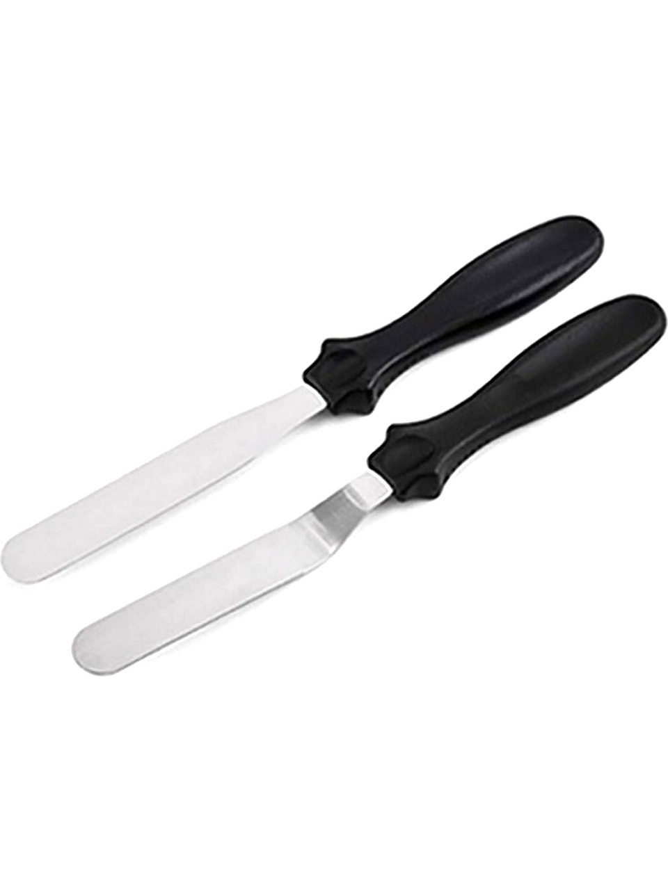 3'lü Paslanmaz Çelik Pasta Spatula Seti