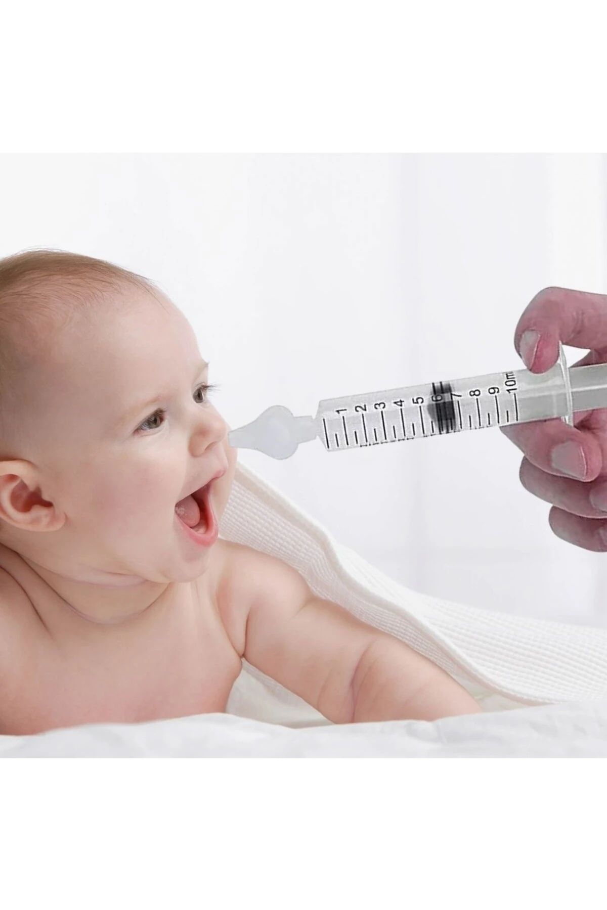 Manuel Burun Temizleyici 10ml Kapasiteli Burun Açıcı Şırınga