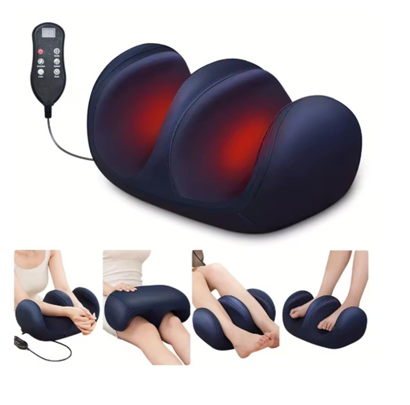 Derin Doku, Shiatsu ,yoğurma Silindiri, Isıtma Özelliğine Sahip Ayak Masaj Cihazı / Foot Massager