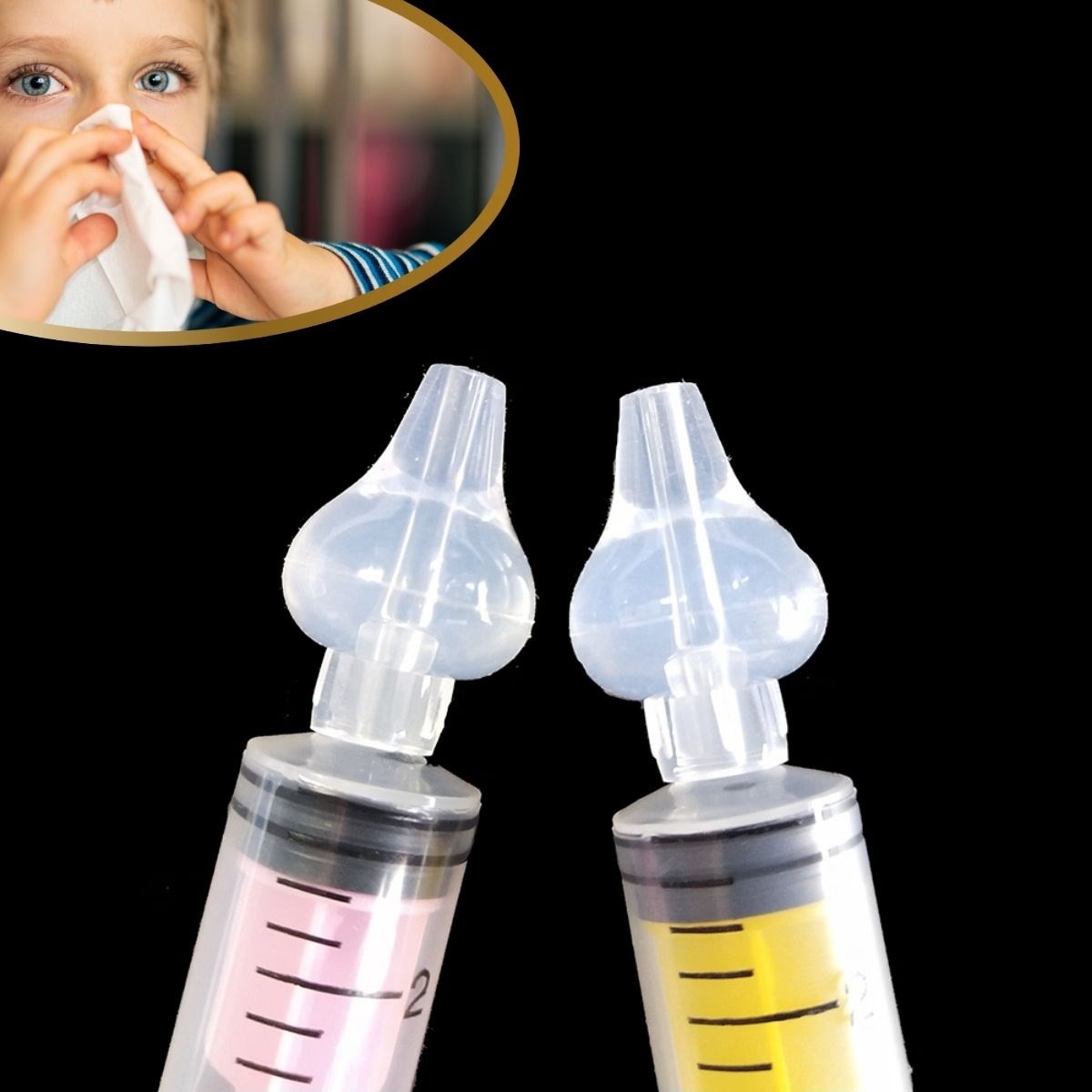 Manuel Burun Temizleyici 10ml Kapasiteli Burun Açıcı Şırınga