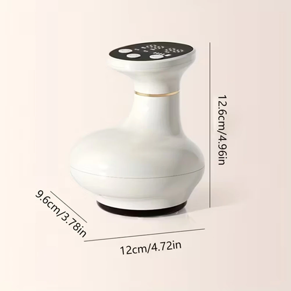 Vakum Teknolojili Elektrikli Kupa Masaj Aleti – Isıtmalı, Kırmızı & Mavi Işık Terapi, Negatif Basınç Masaj Cihazı