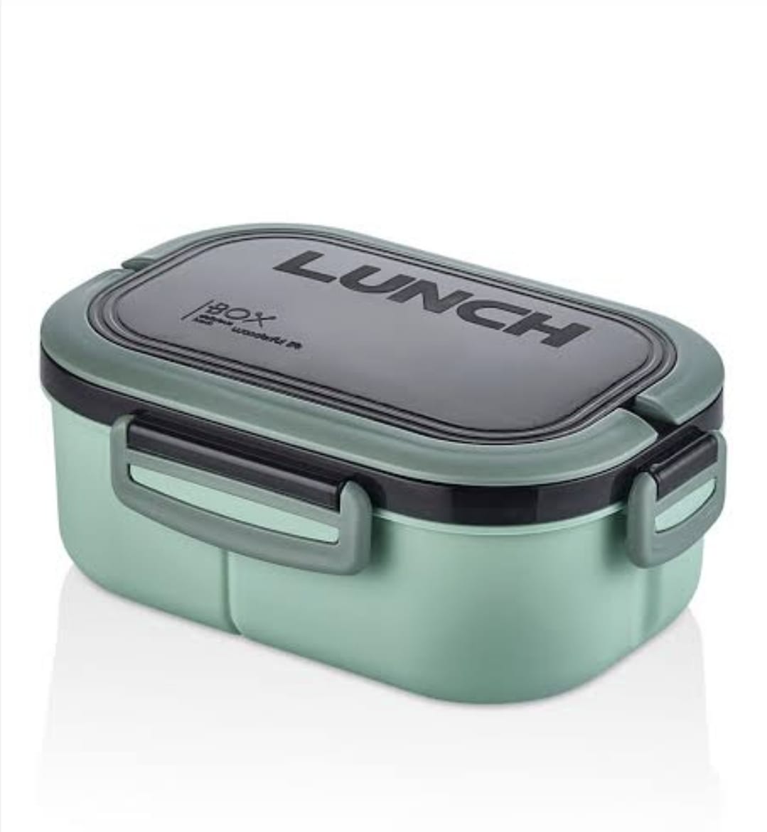 2 Katlı Taşınabilir Yemek Kabı Lunch Box Diyet Beslenme Kutusu Saklama Kabı