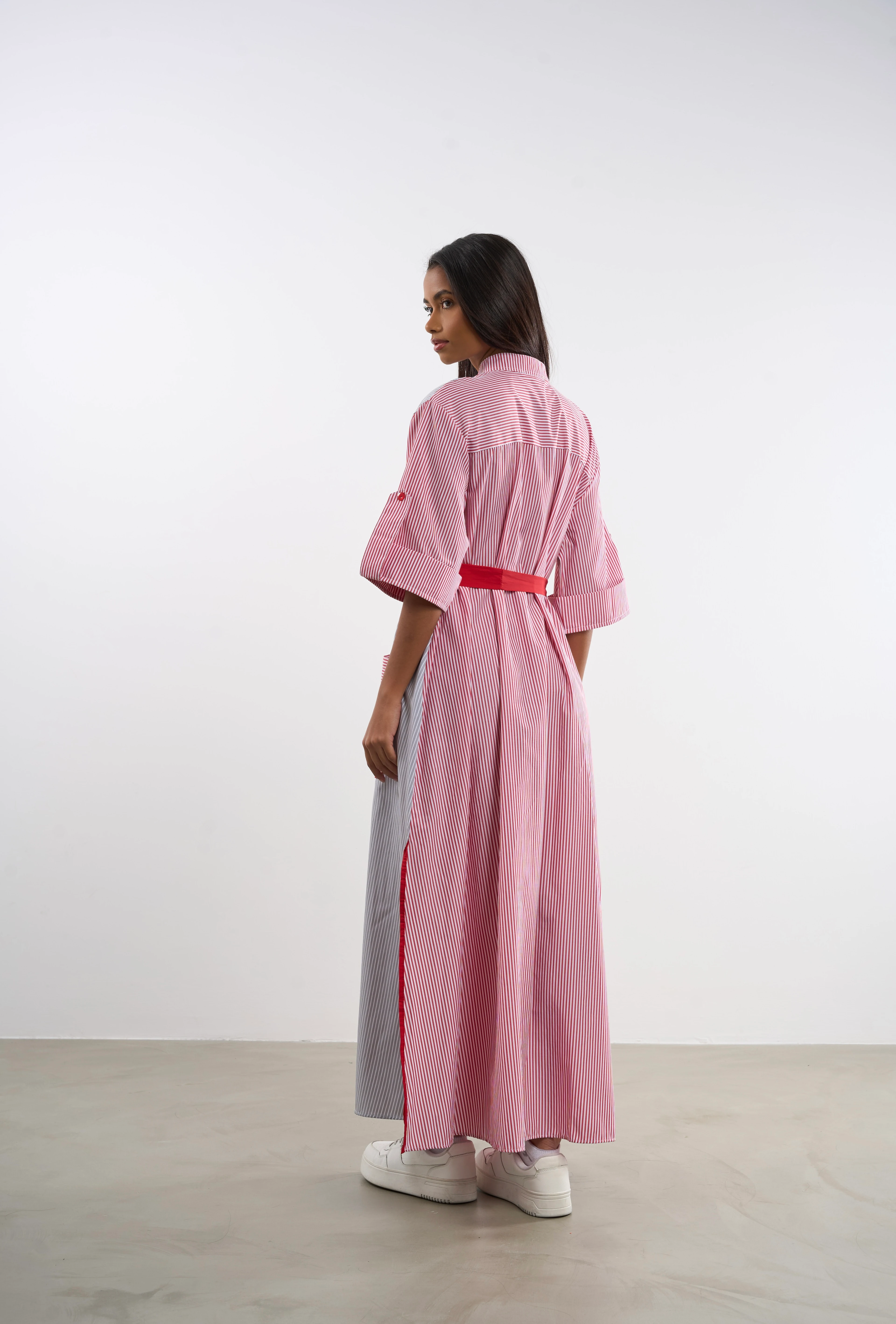 Cepli Bloklu Elbise | 25287