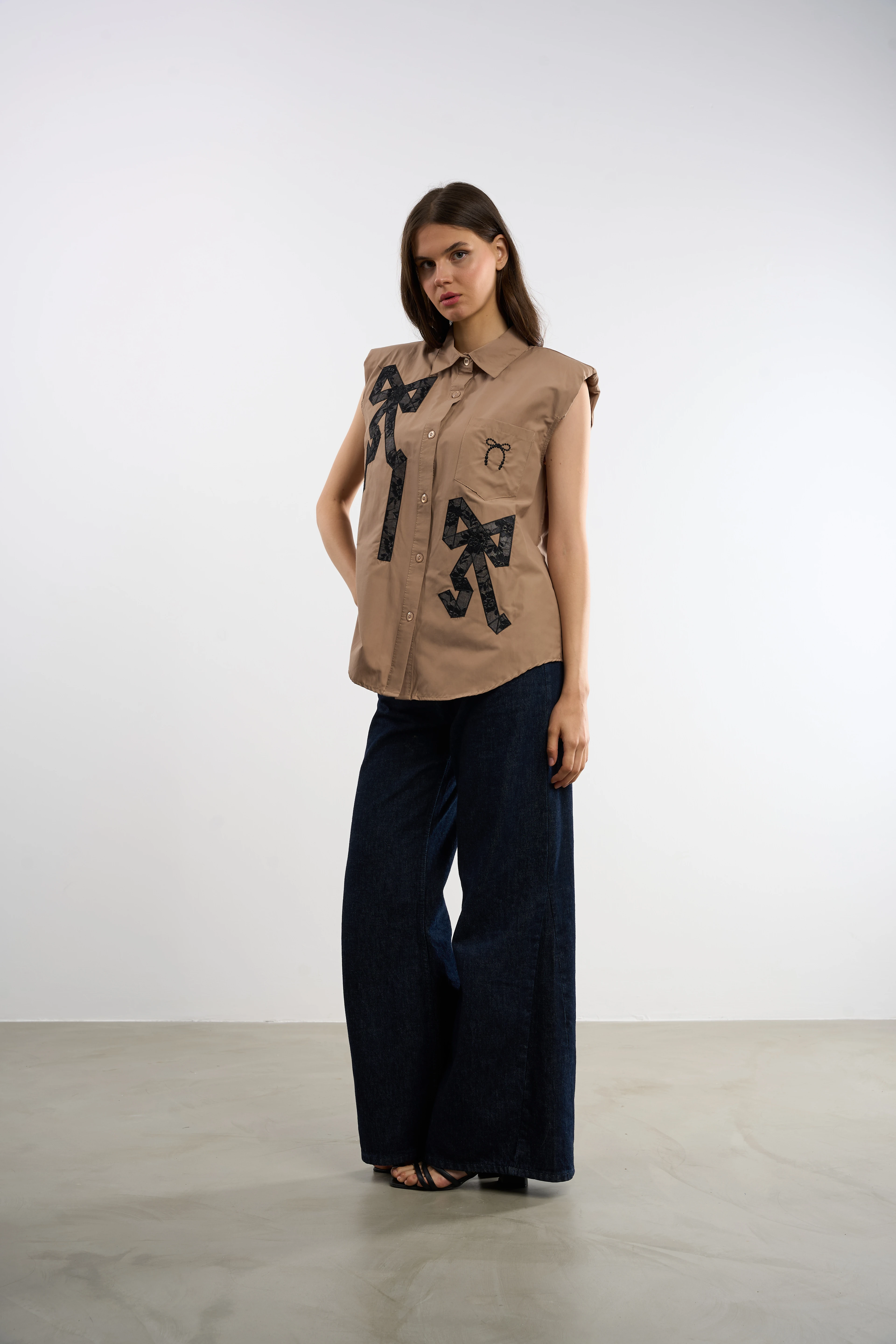 Fiyonk Baskılı Vatkalı Gömlek - KRL