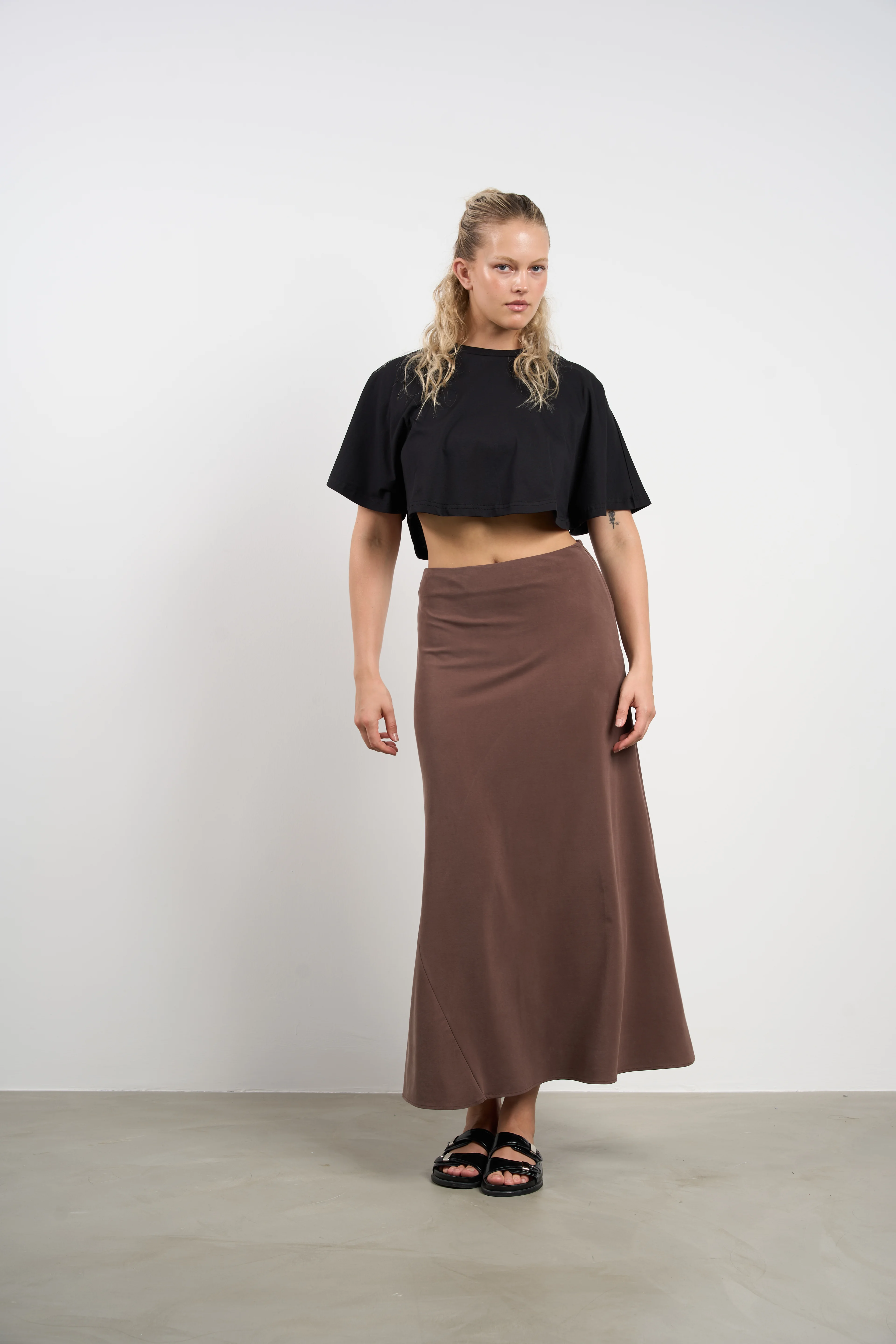 Kupuklu etek | 36-42 | 25503 - BRW