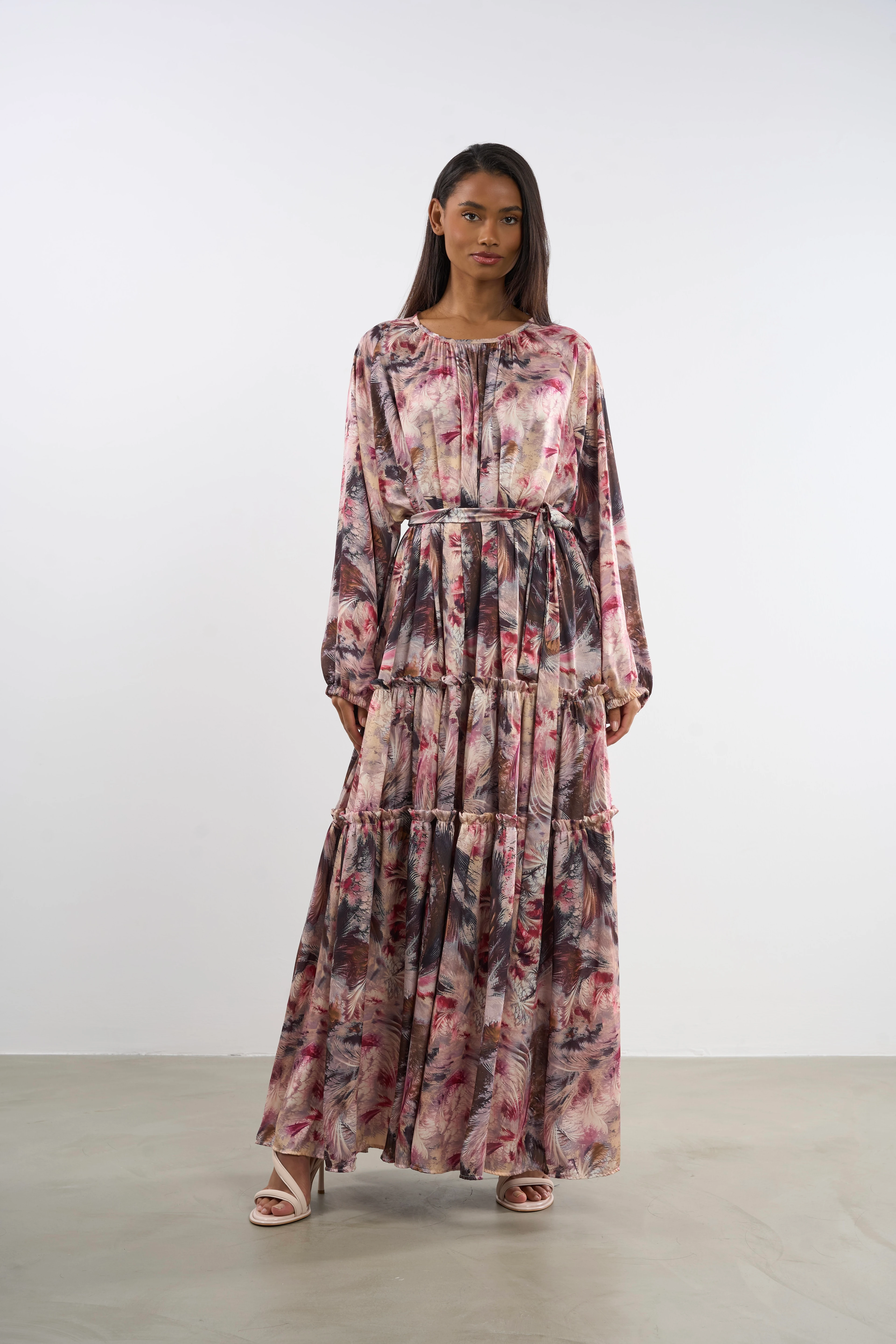 Fırfırlı Elbise | 25297 |44-50 - D90