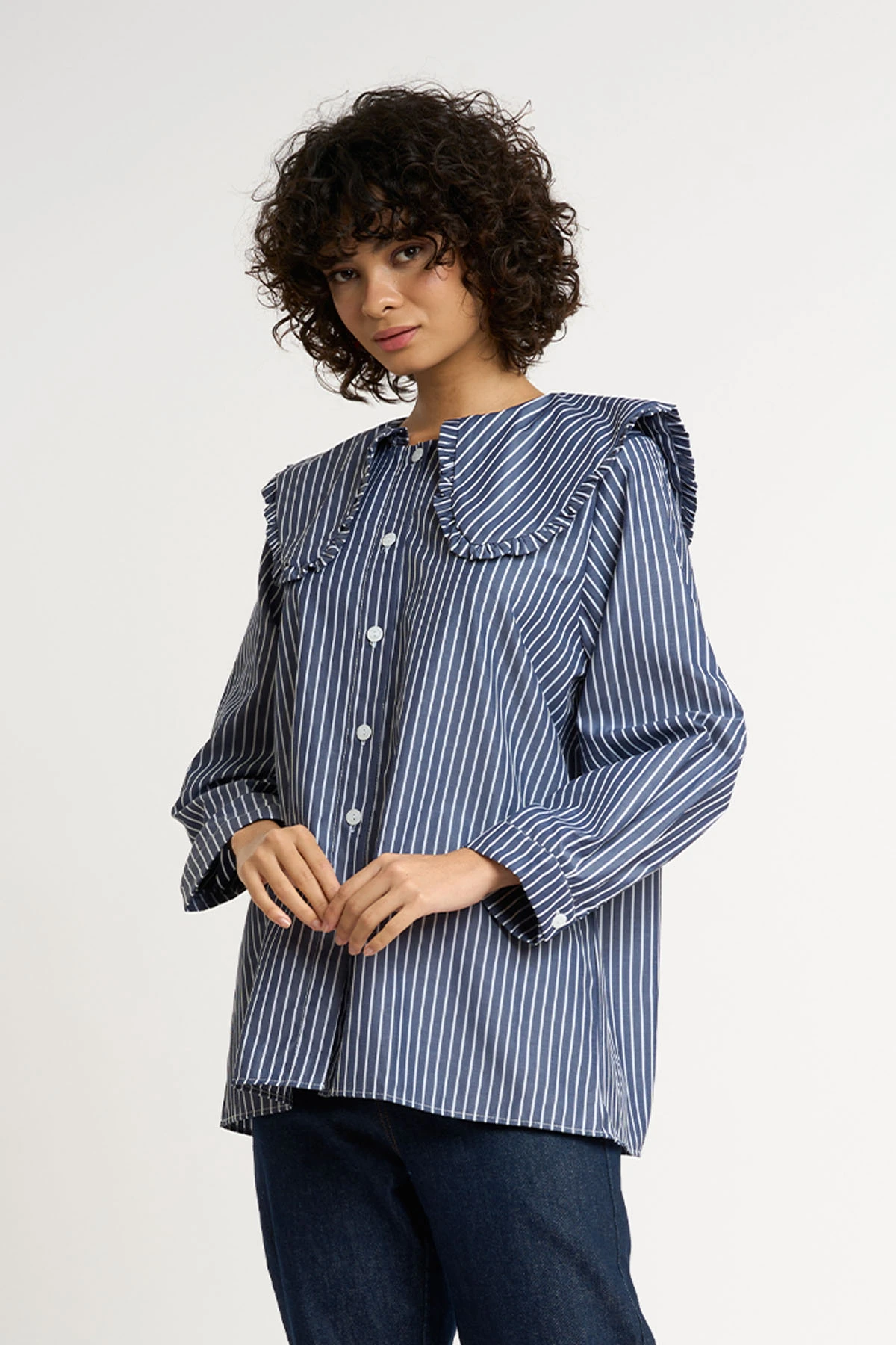 Bebe Yaka Gömlek - ÇNA