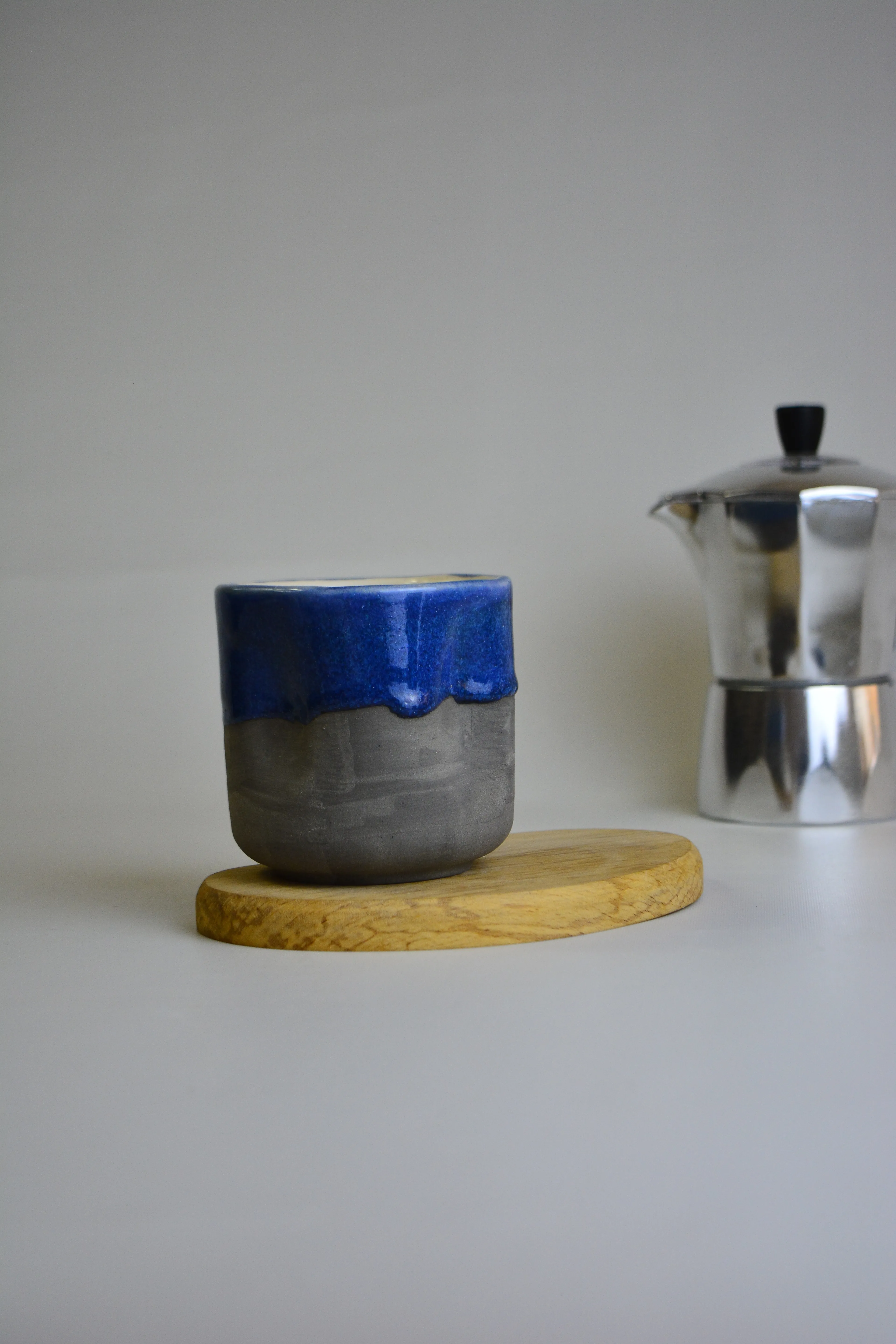 El Yapımı Seramik Kupa AQUA