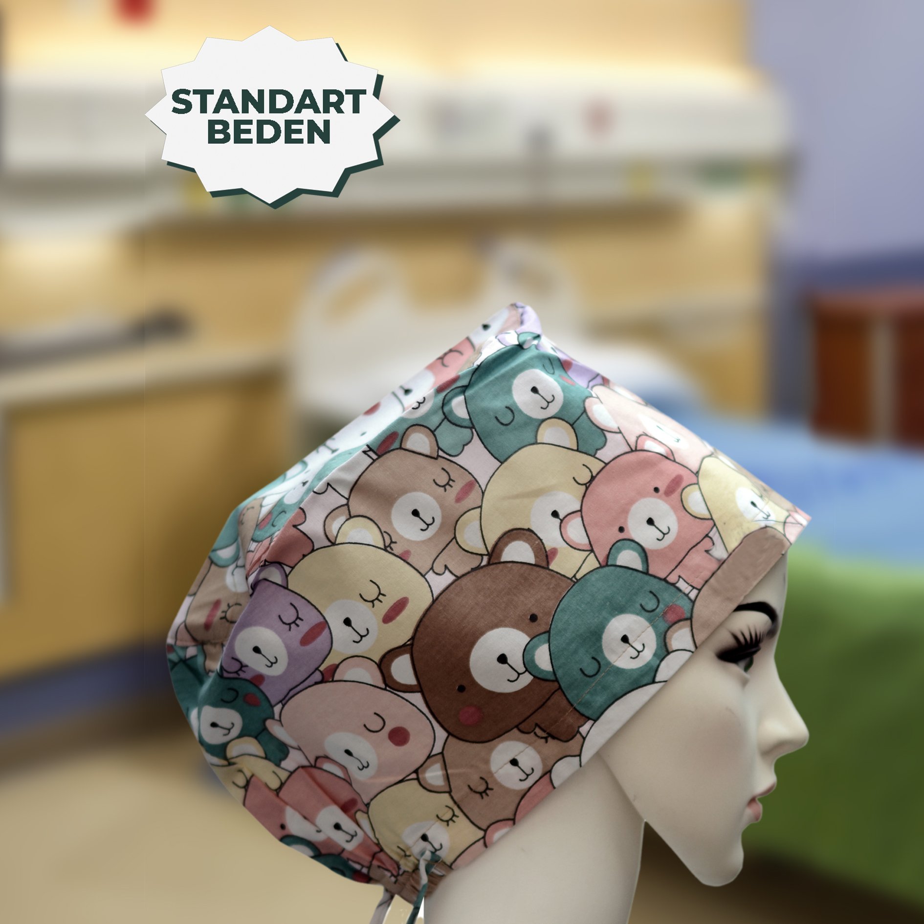 Standart Bone | Ayıcıklı | Doktor, Hemşire, Aşçı ve Anne Kullanımı