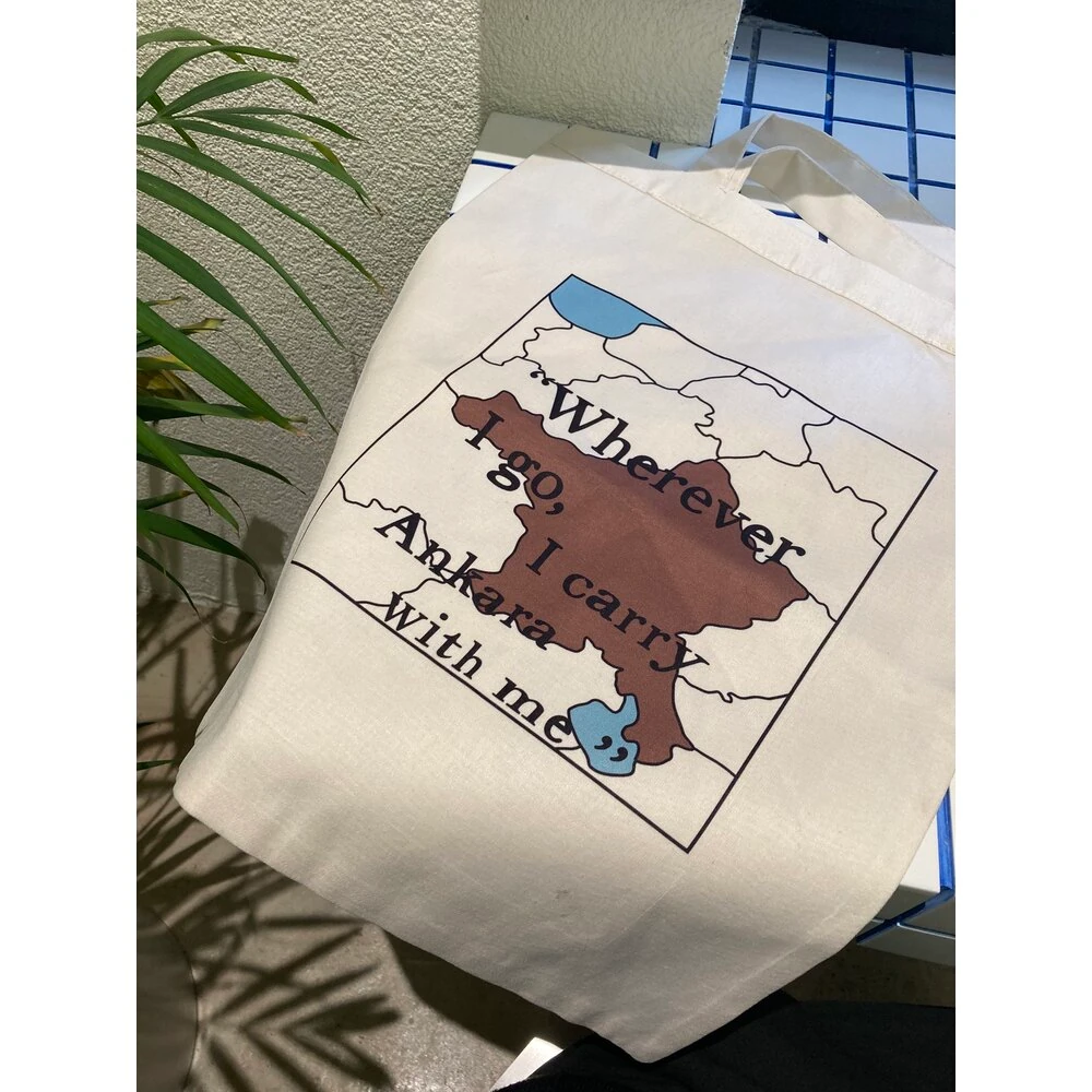 i carry Ankara with me.