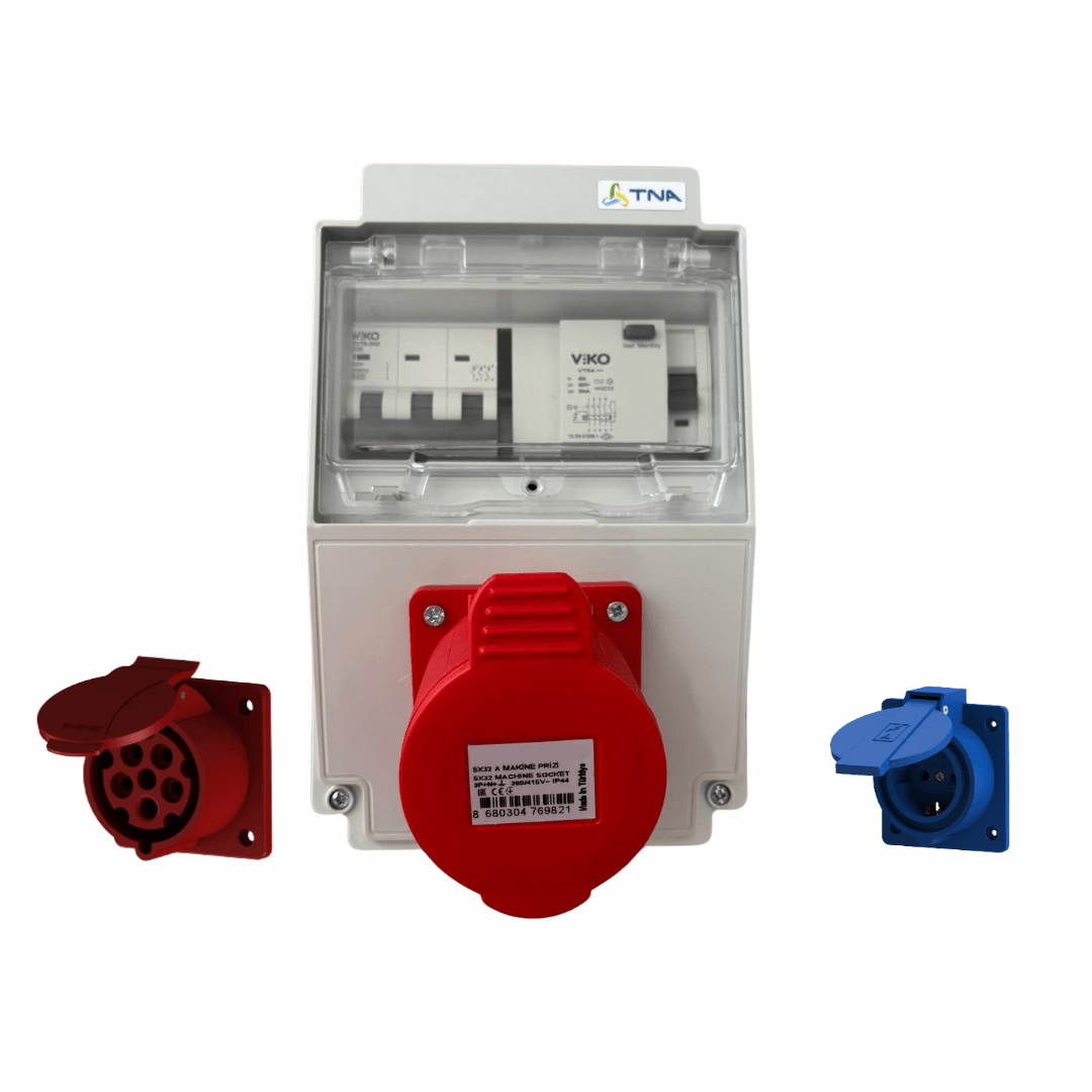 3 Faz 32A Eko Kombinasyon Panosu|380 Volt