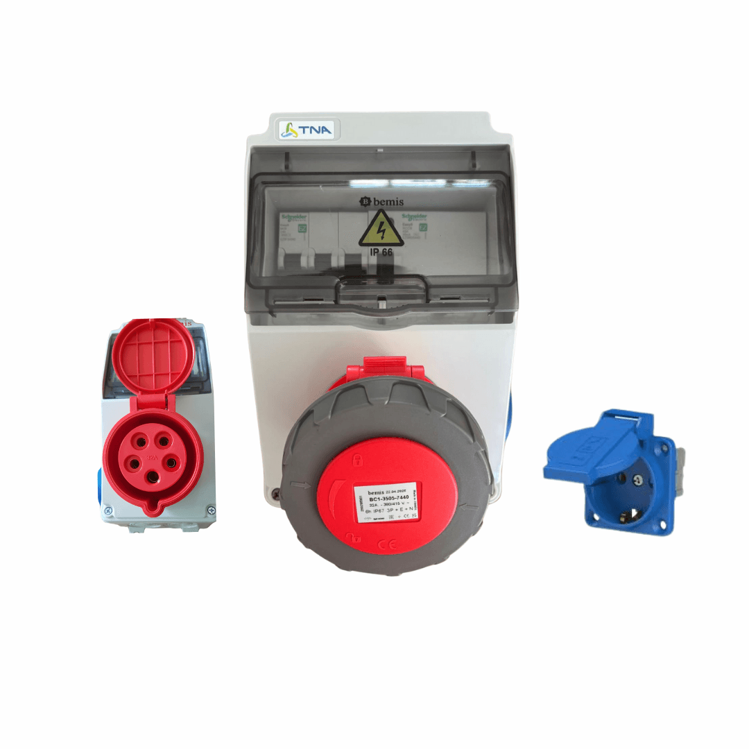 3 Faz 32A Kombinasyon Panosu|380 Volt