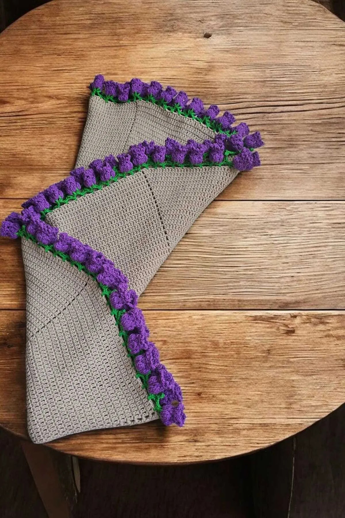 Trend Çiçekli Battaniye, Buket Battaniye, Buket Şal, Çiçek Buketi