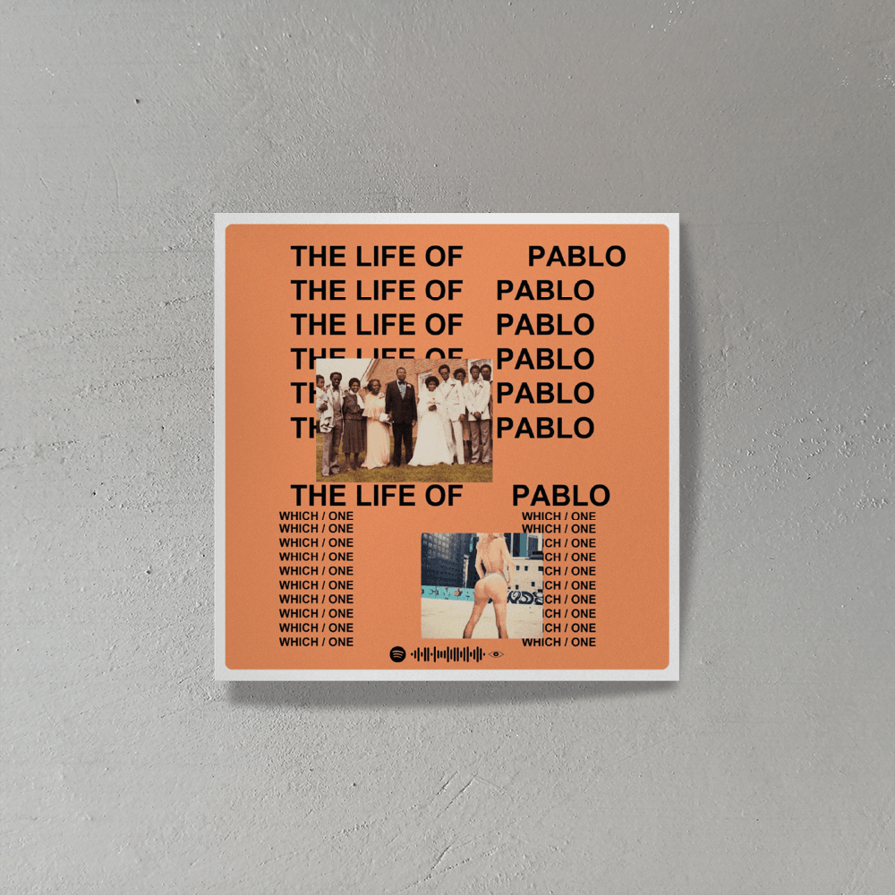 Kanye West The Life of Pablo