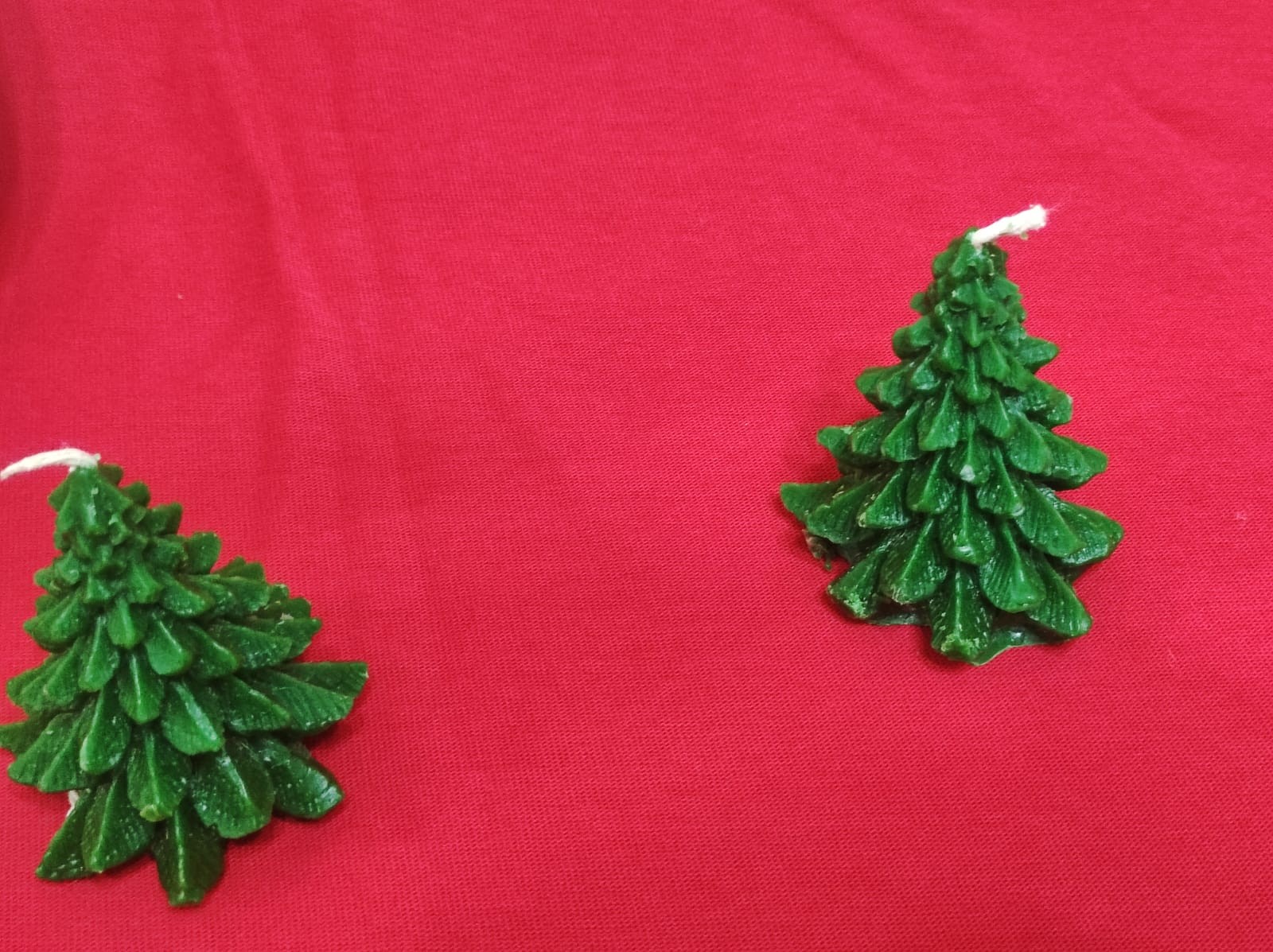 Yıl başı Özel Seri 2li Çam Ağacı Mum. 8cm | Christmas, Pine Tree 8cm. MNTS06