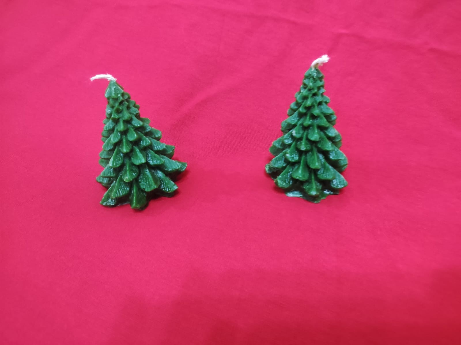 Yıl başı Özel Seri 2li Çam Ağacı Mum. 8cm | Christmas, Pine Tree 8cm. MNTS06