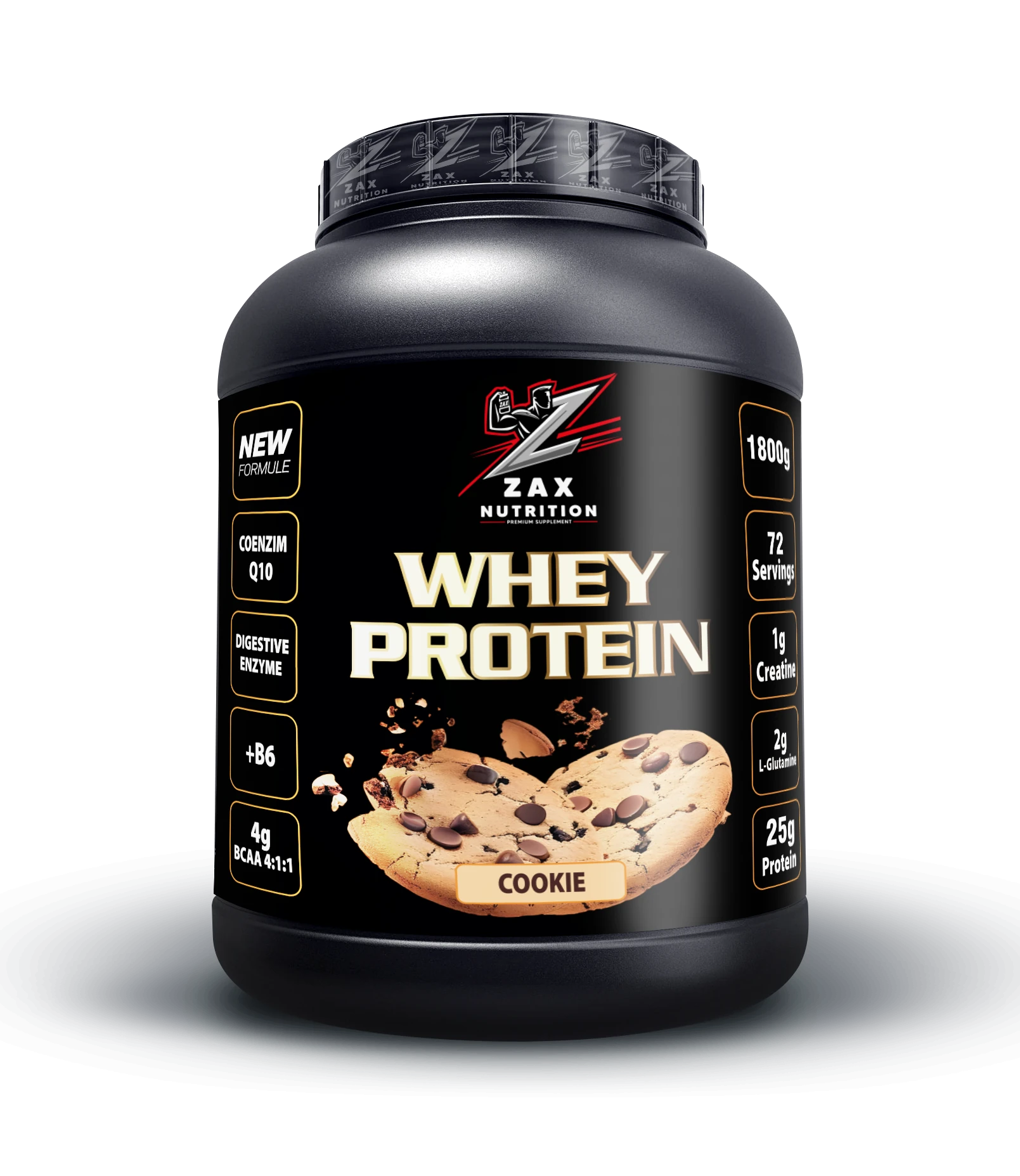 WHEY PROTEIN - COOKIE - 1800GR