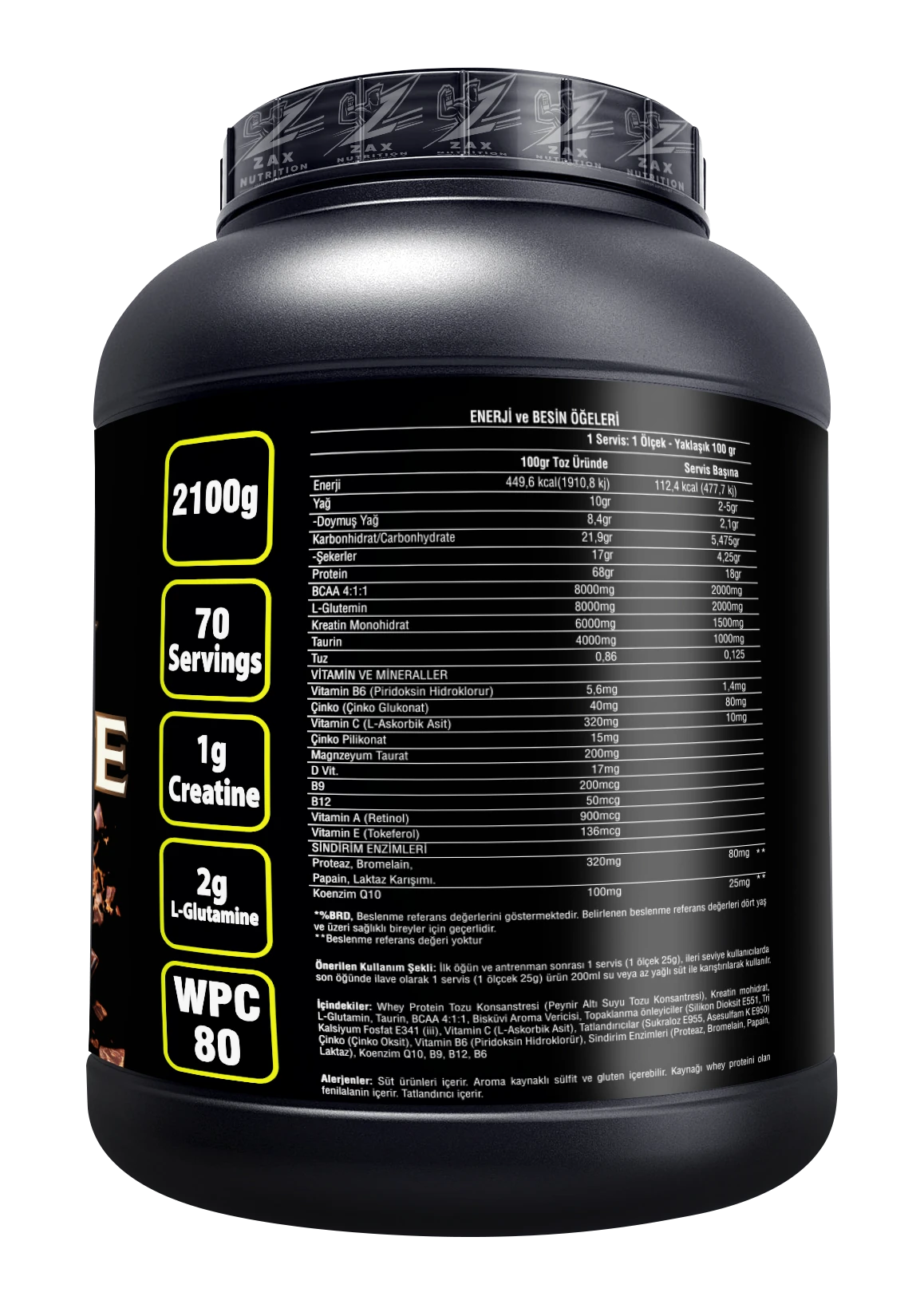 WHEY ISOLATE - CHOCOLATE 