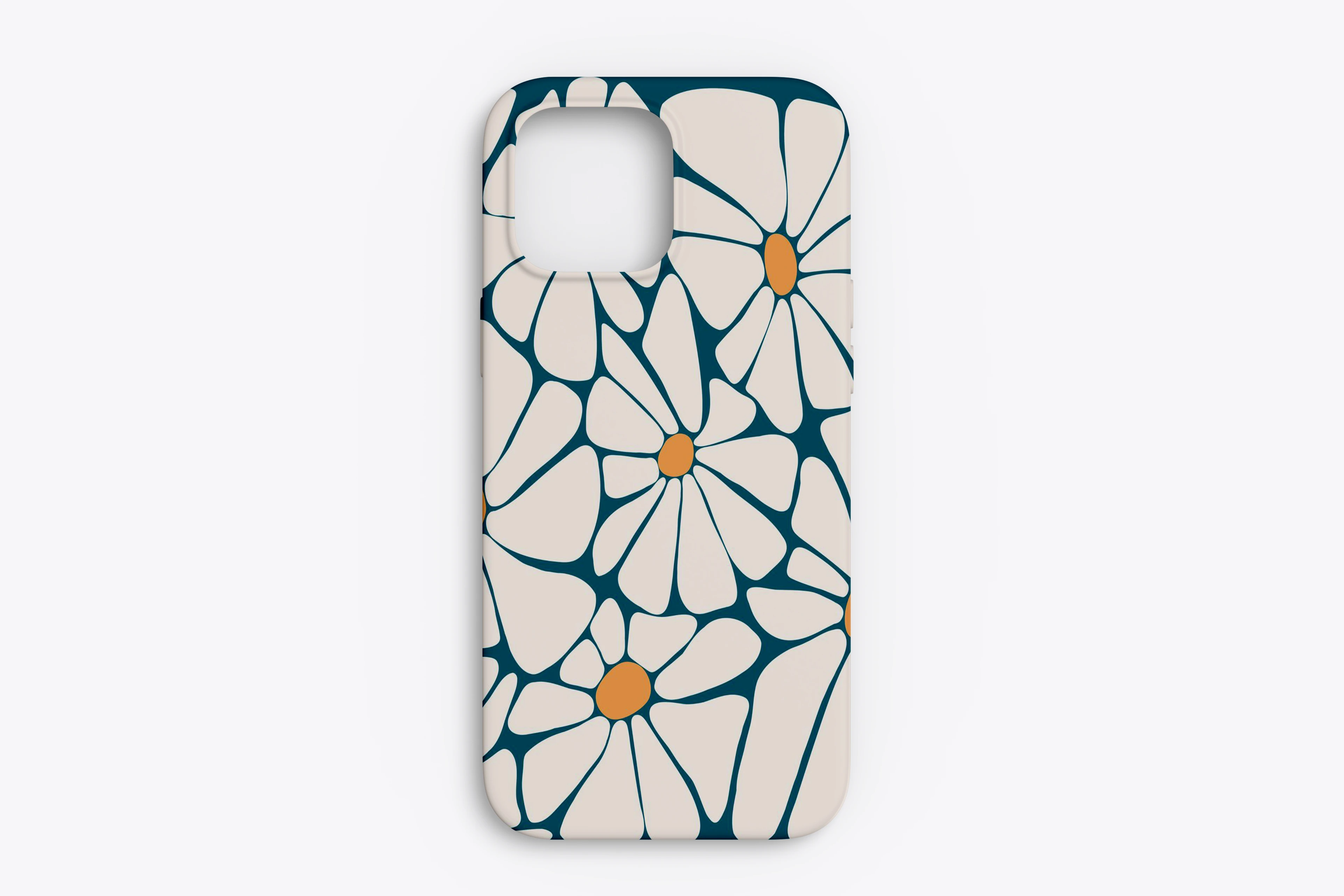 RETRO FLOWER DESİGN CASE 2