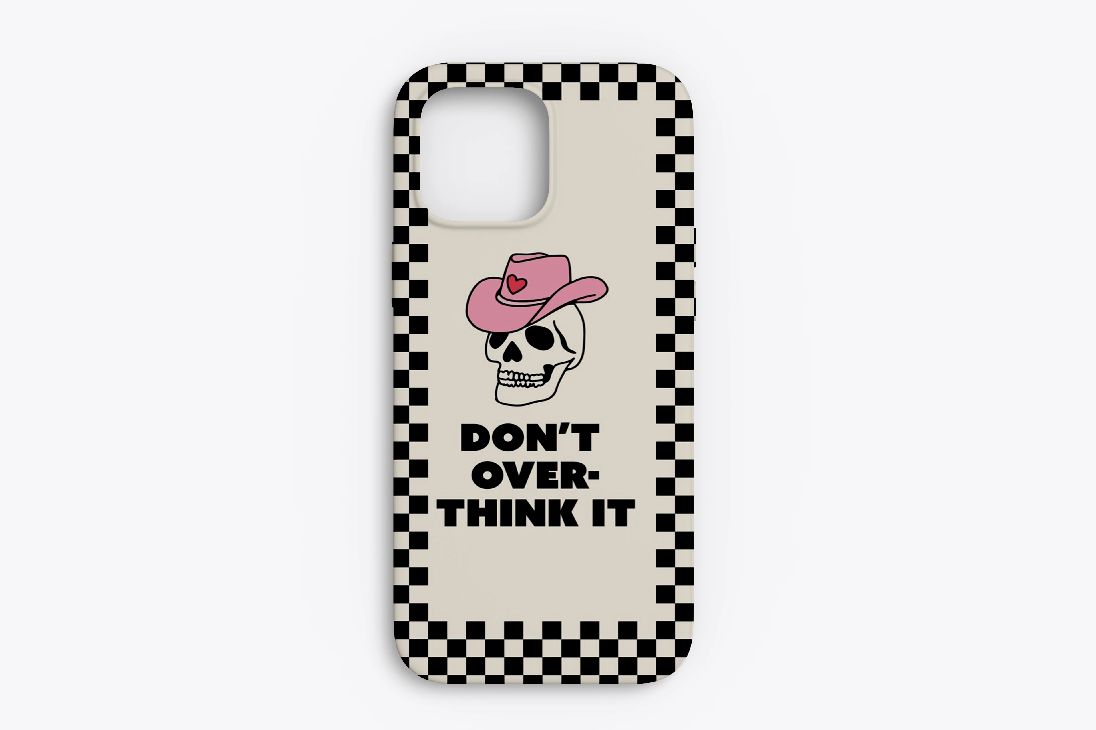 DON'T OVERTHİNK CASE