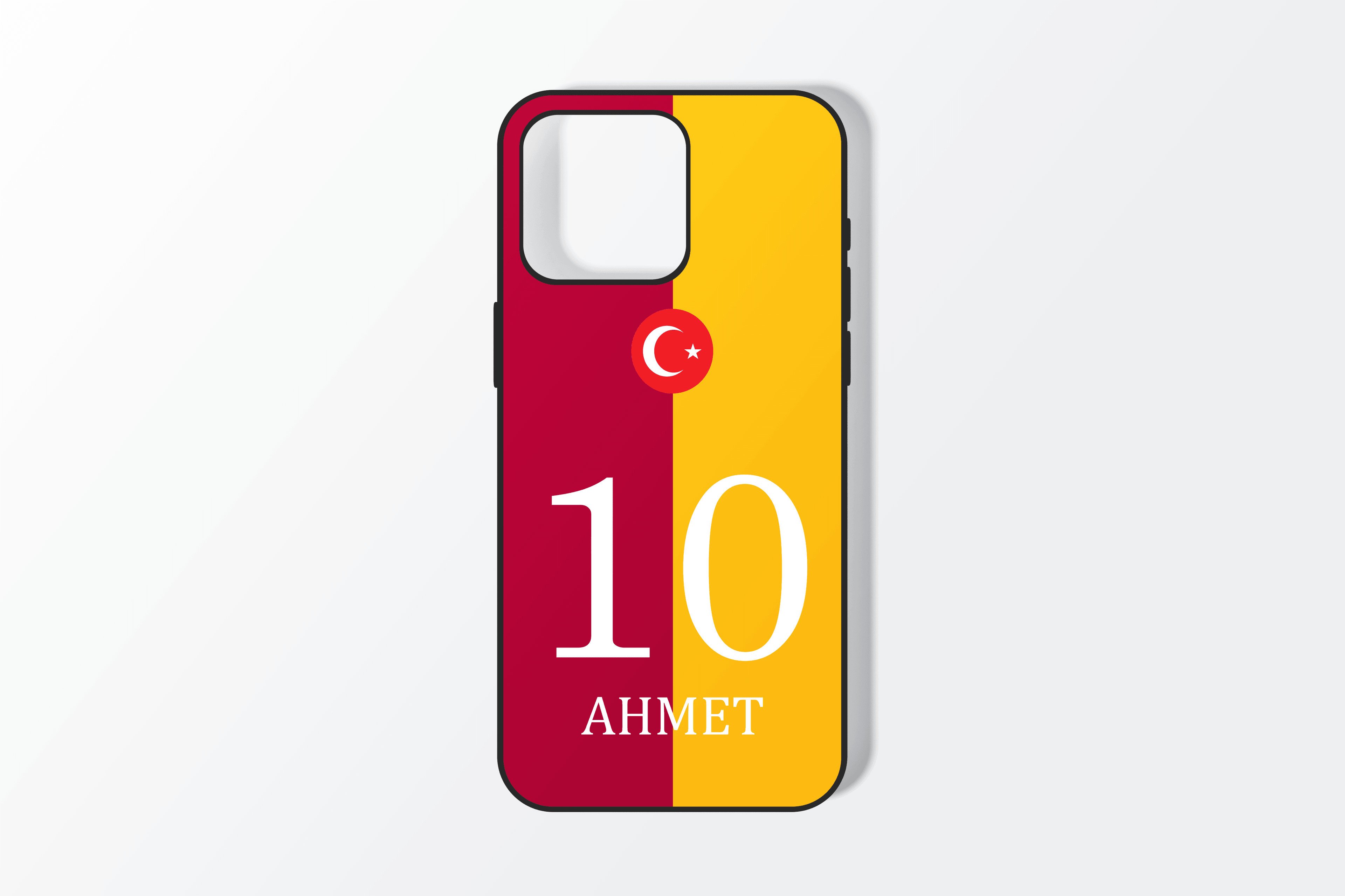 Sarı Kırımızı Forma Tasarımlı Kılıf